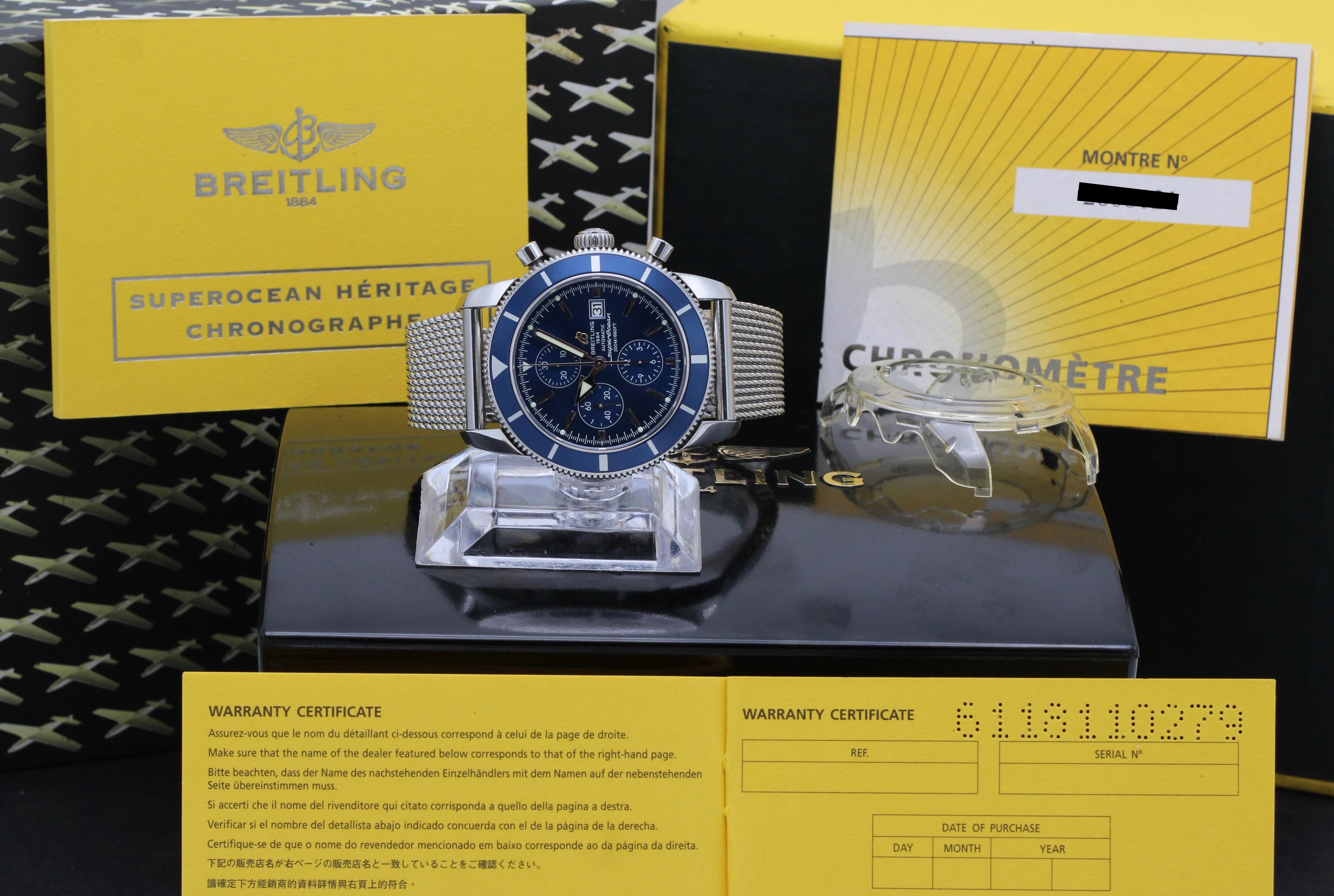 Breitling Superocean Héritage Chronograph A13320 - 2012 - Breitling horloge - Breitling kopen - Breitling heren horloge - Trophies Watches