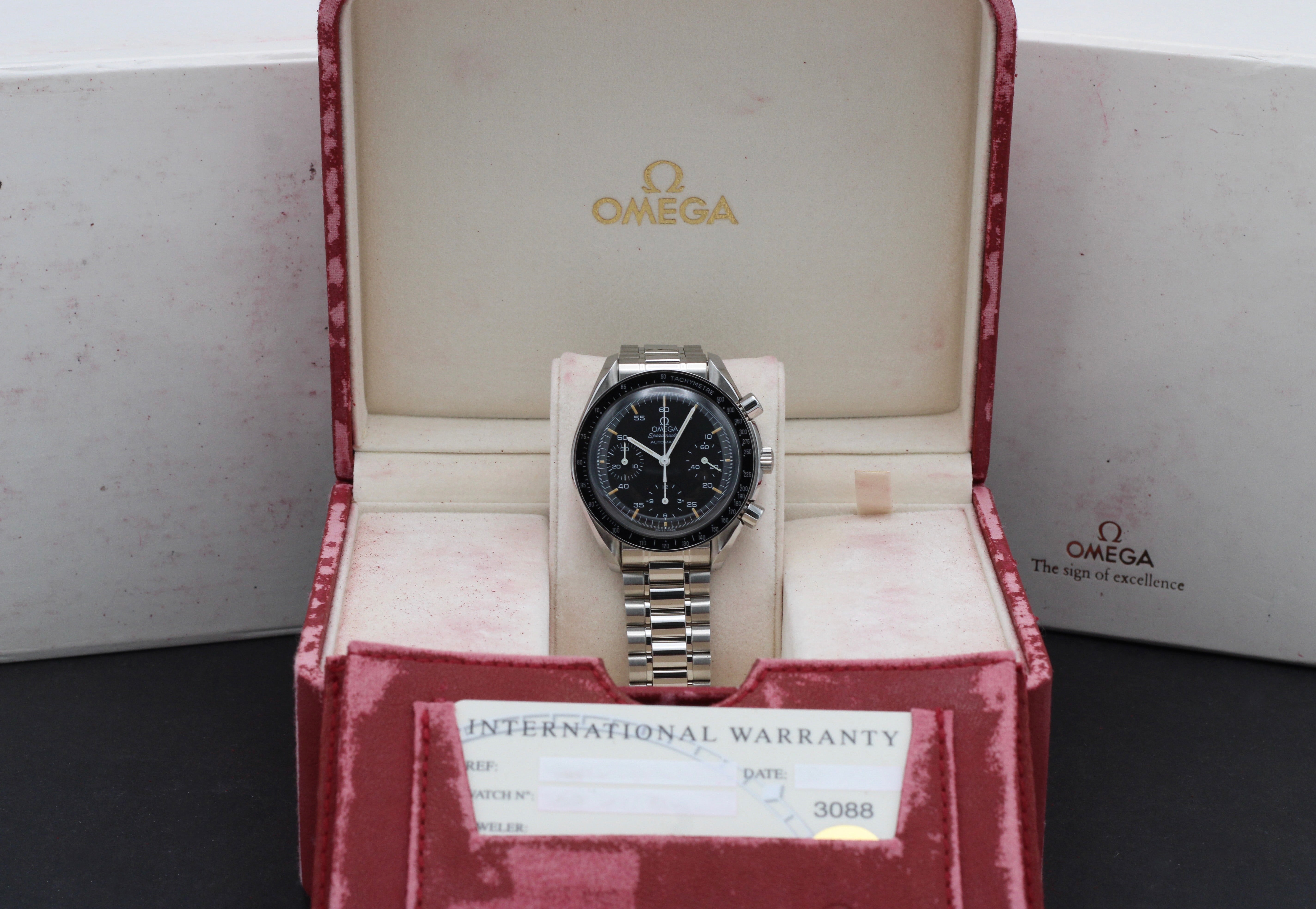 Omega Speedmaster Reduced 3510.50.00 - 1995 - Omega horloge - Omega kopen - Omega heren horloge - Trophies Watches