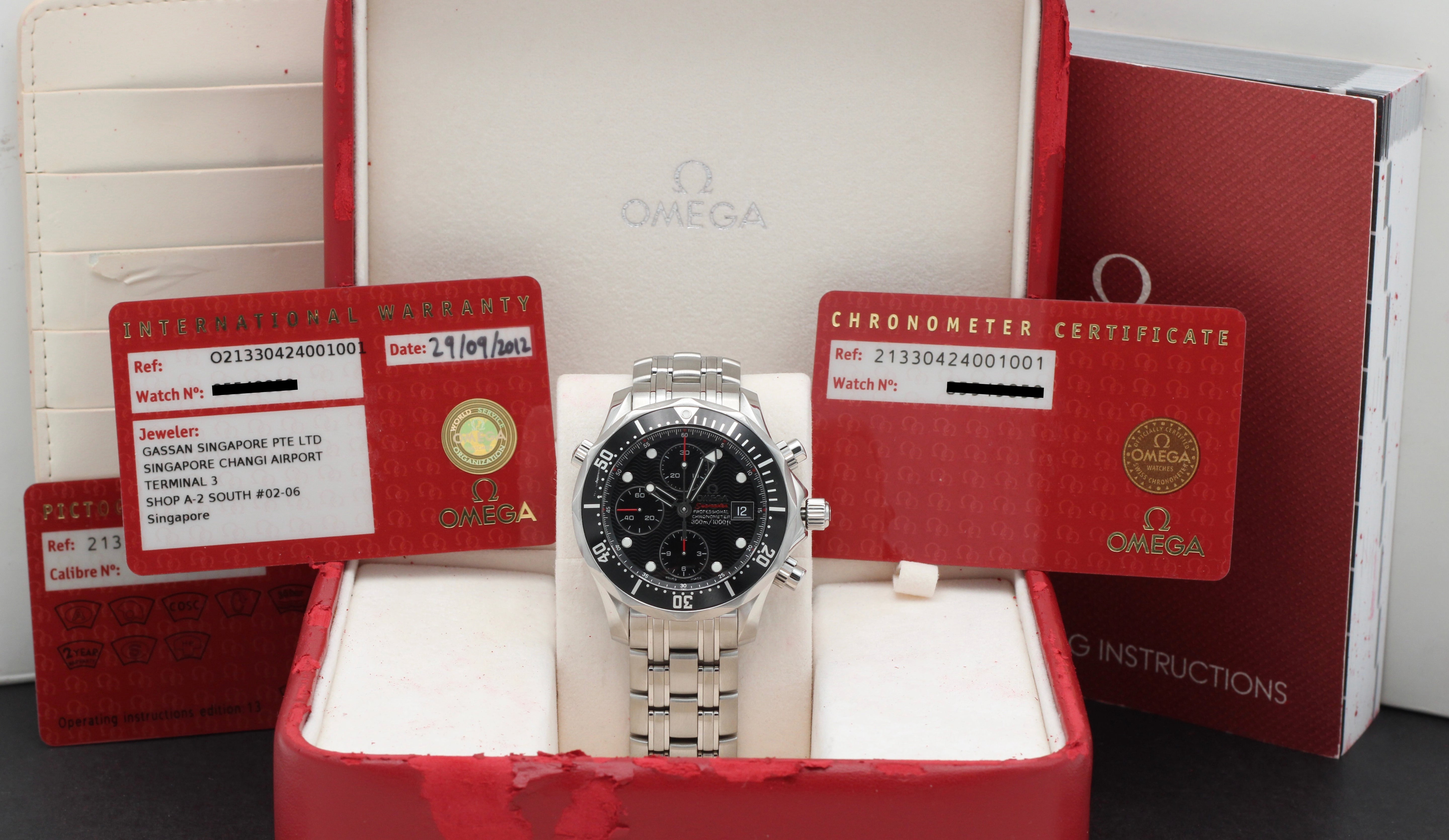 Omega Seamaster Diver 300 M 213.30.42.40.01.001 - 2012 - Omega horloge - Omega kopen - Omega heren horloge - Trophies Watches