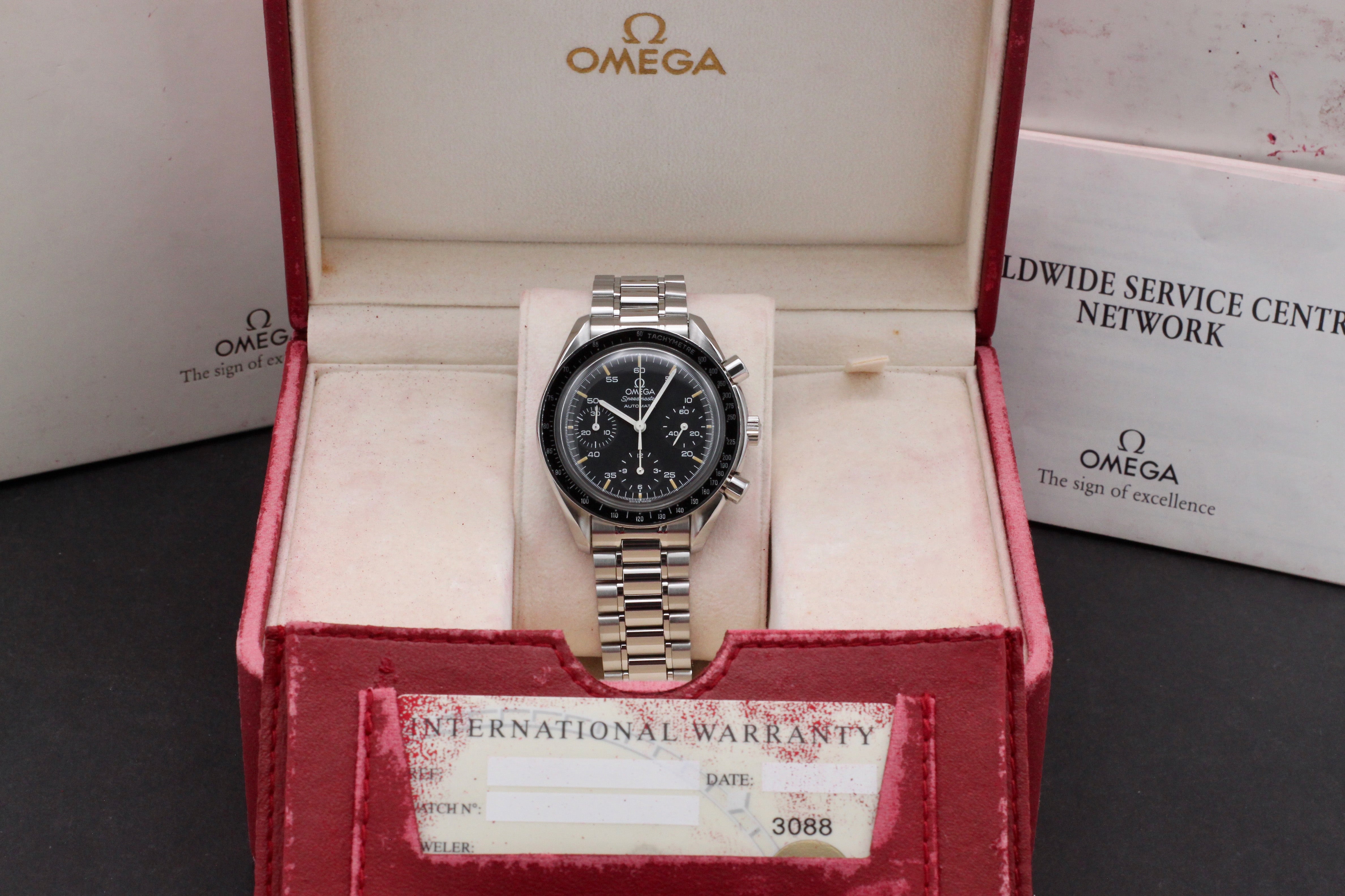Omega Speedmaster Reduced 3510.50.00 - 1996 - Omega horloge - Omega kopen - Omega heren horloge - Trophies Watches