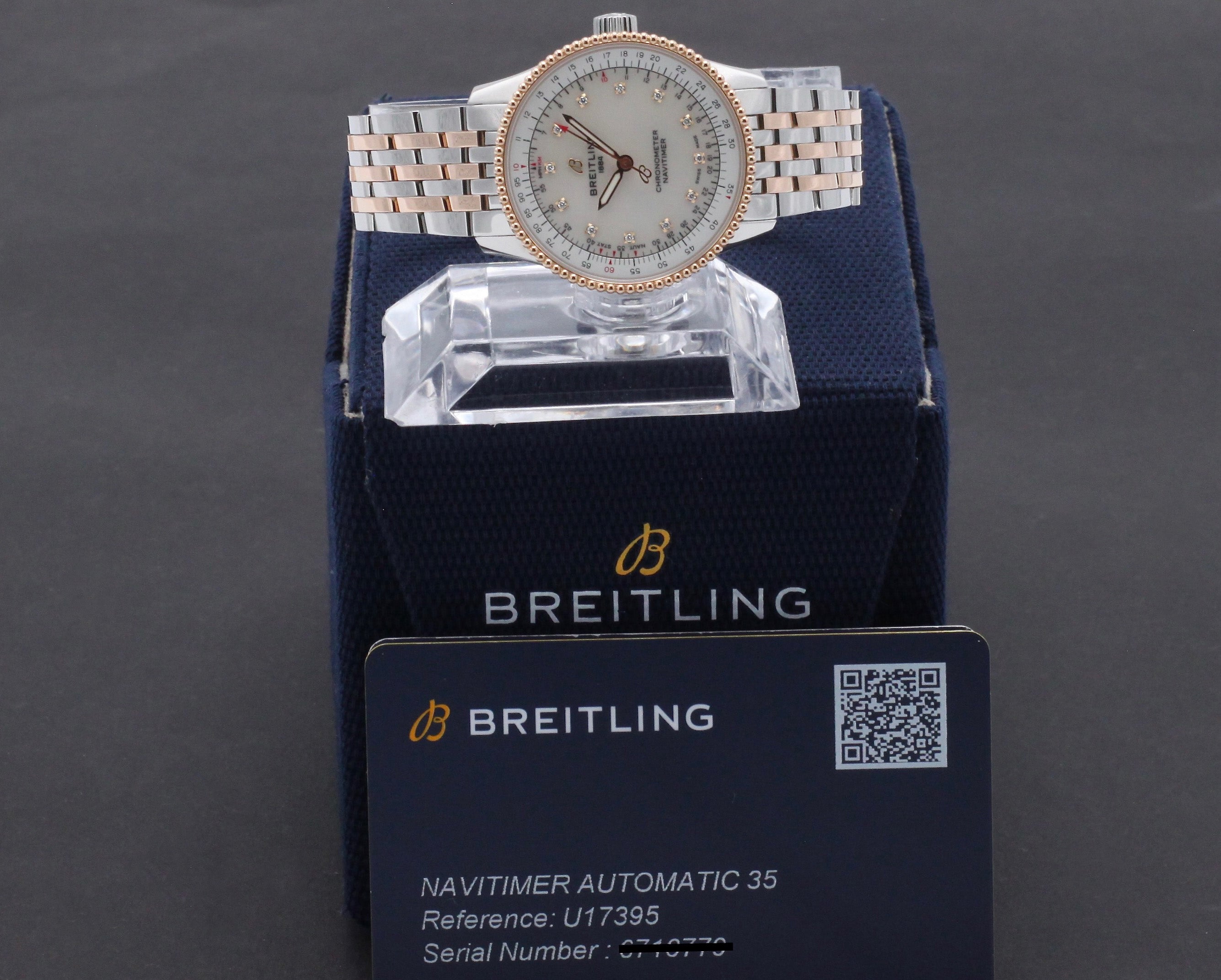 Breitling Navitimer 35 U17395 - 2022 - Breitling horloge - Breitling kopen - Breitling dames horloge - Trophies Watches