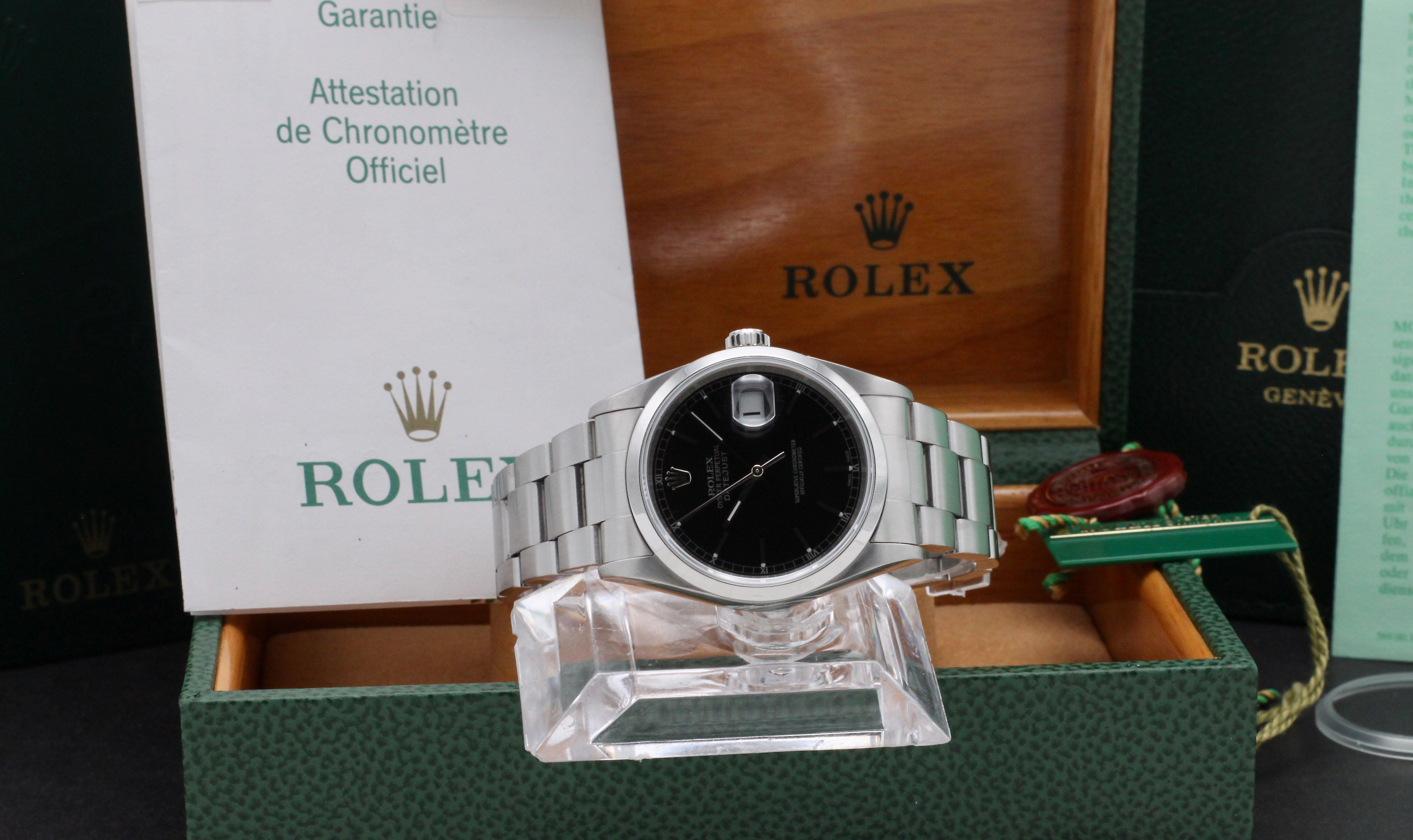 Rolex Datejust 16200 - 2003 - Rolex horloge - Rolex kopen - Rolex heren horloge - Trophies Watches