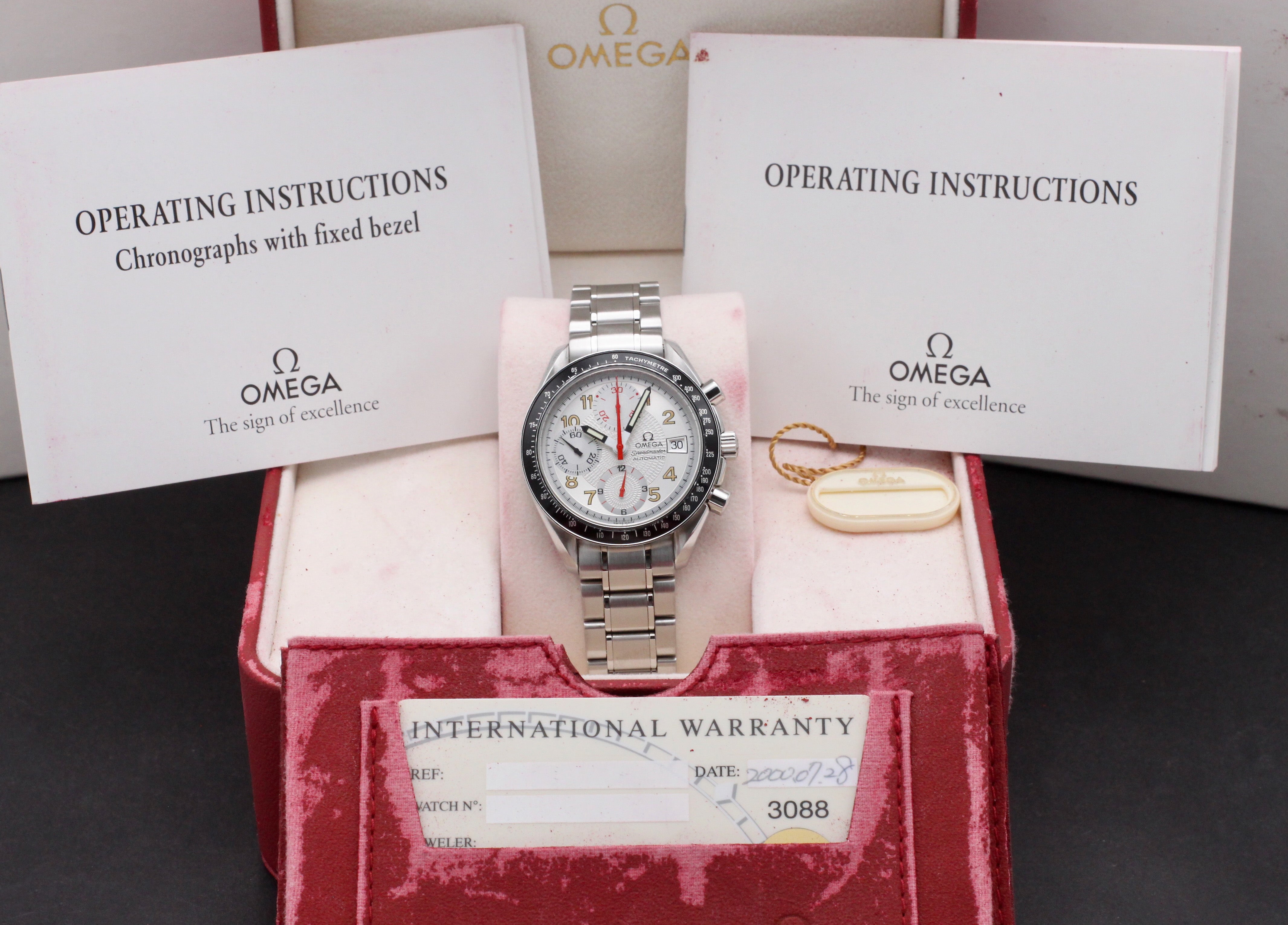 Omega Speedmaster 3513.33.00 2000 - Omega horloge - Omega kopen - Omega heren horloge - Trophies Watches