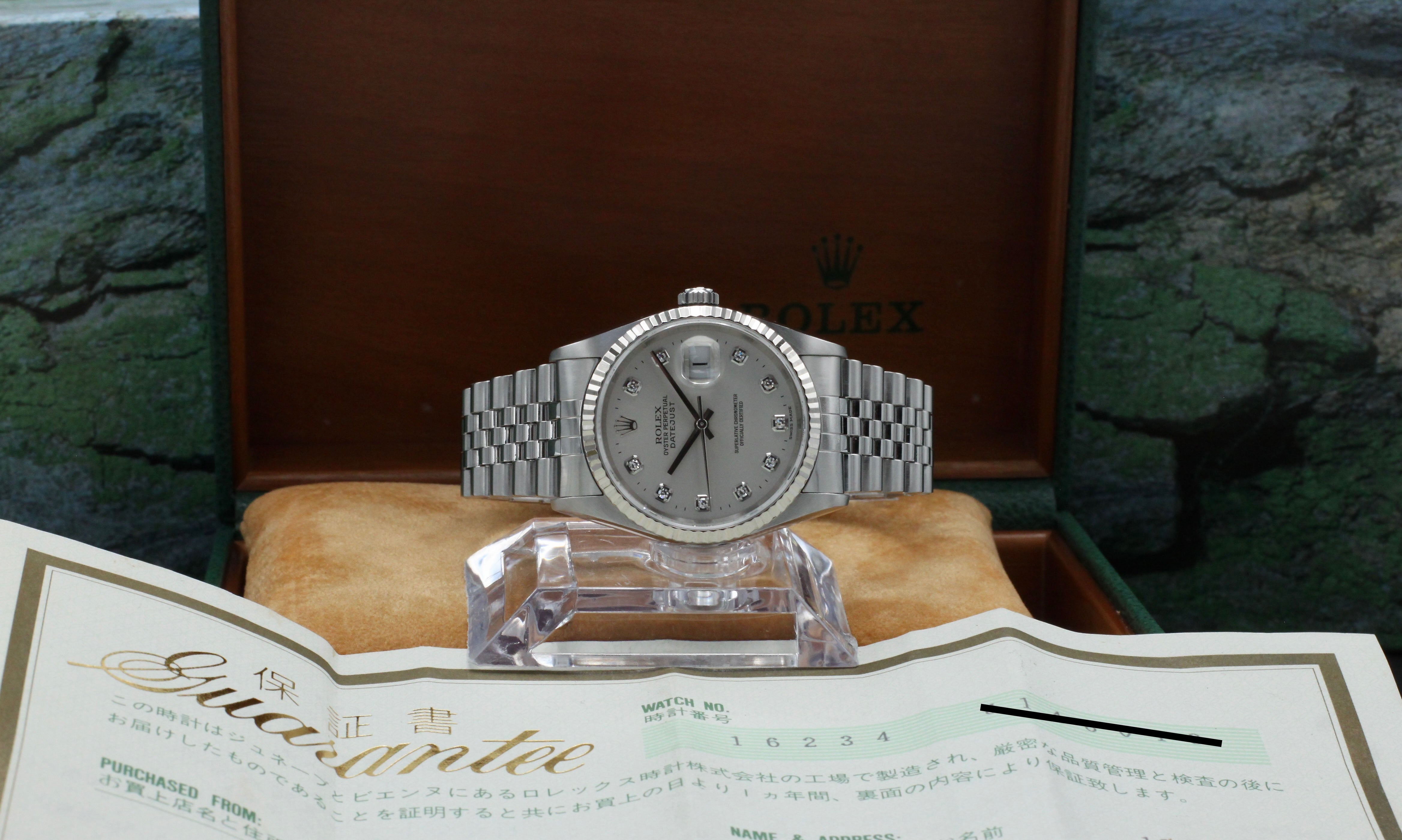 Rolex Datejust 16234G - 1999 - Rolex horloge - Rolex kopen - Rolex heren horloge - Trophies Watches