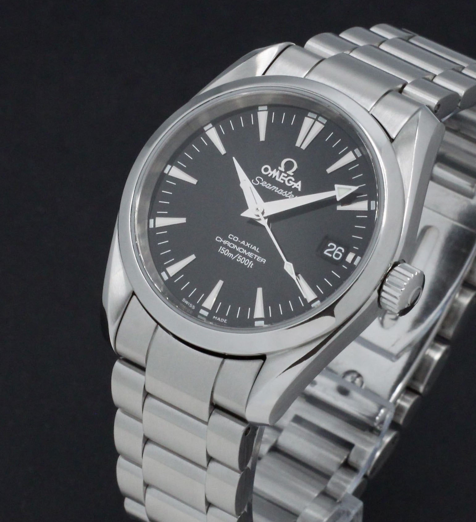 Omega Seamaster Aqua Terra Co-axial 2504.50.00 - 2007 - Omega horloge - Omega kopen - Omega heren horloge - Trophies Watches