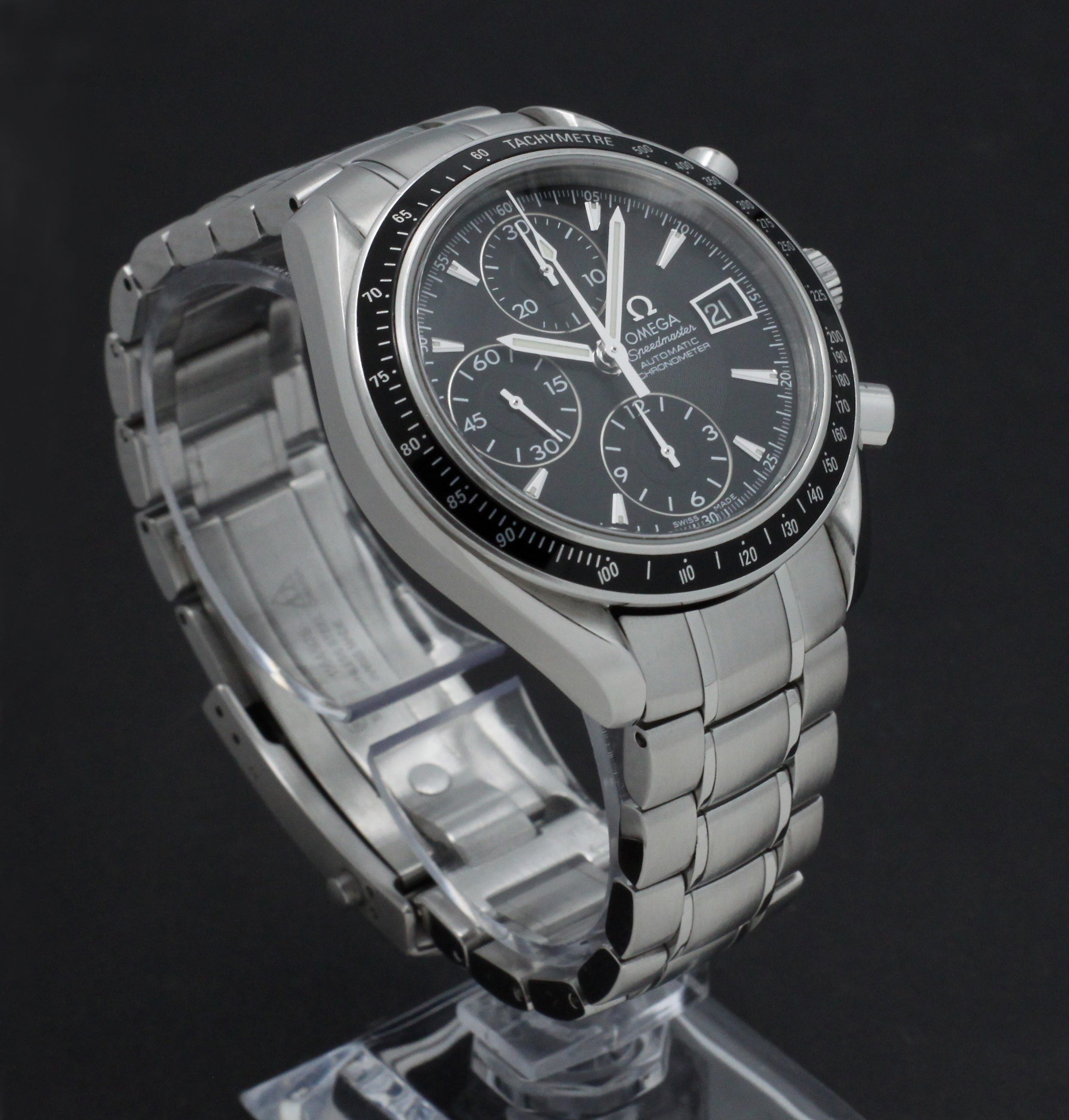 Omega Speedmaster 3210.50 - 2011 - Omega horloge - Omega kopen - Omega heren horloges - Trophies Watches