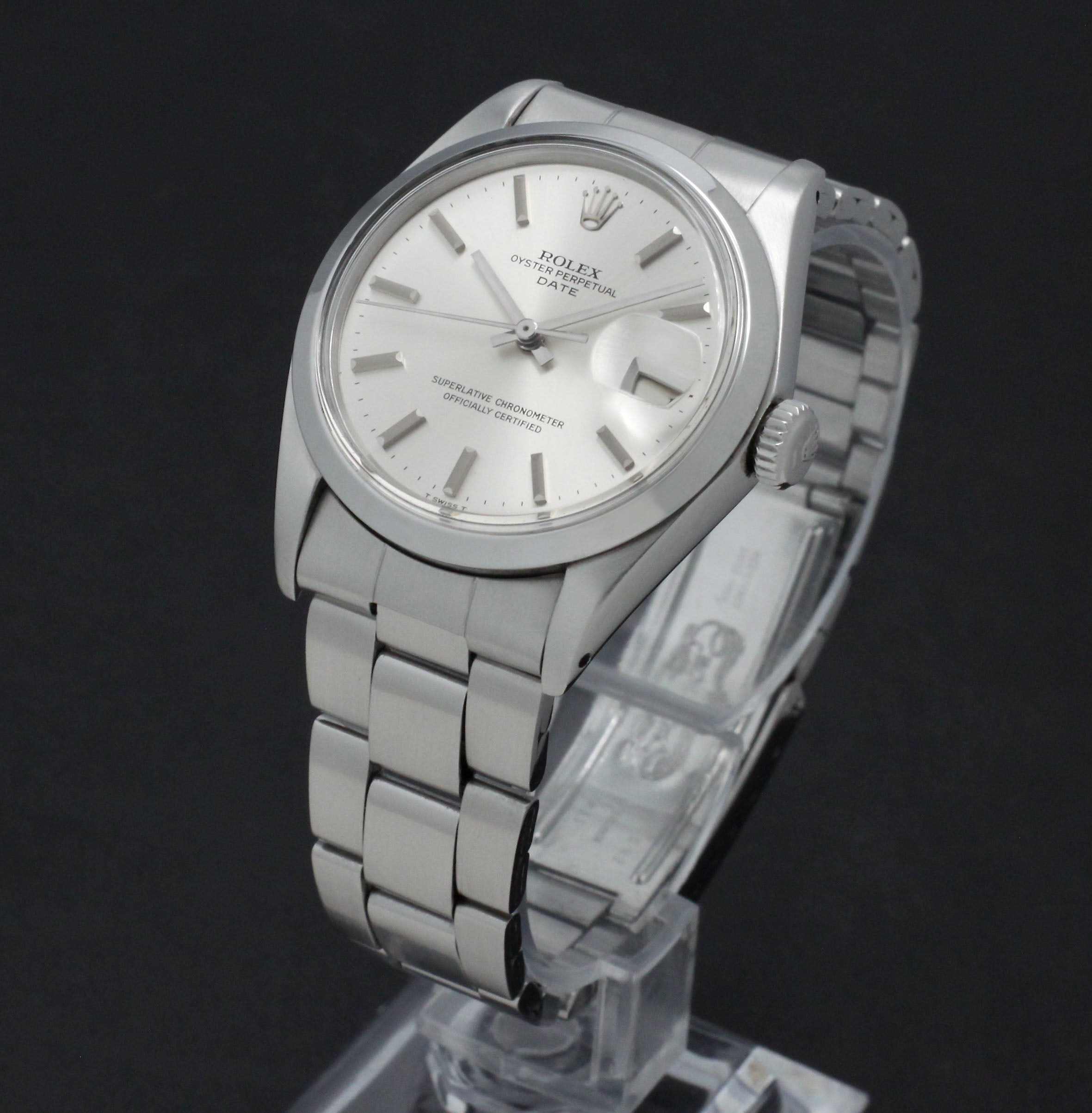 Rolex Oyster Perpetual Date 1500 - 1970 - Rolex horloge - Rolex kopen - Rolex heren horloge - Trophies Watches