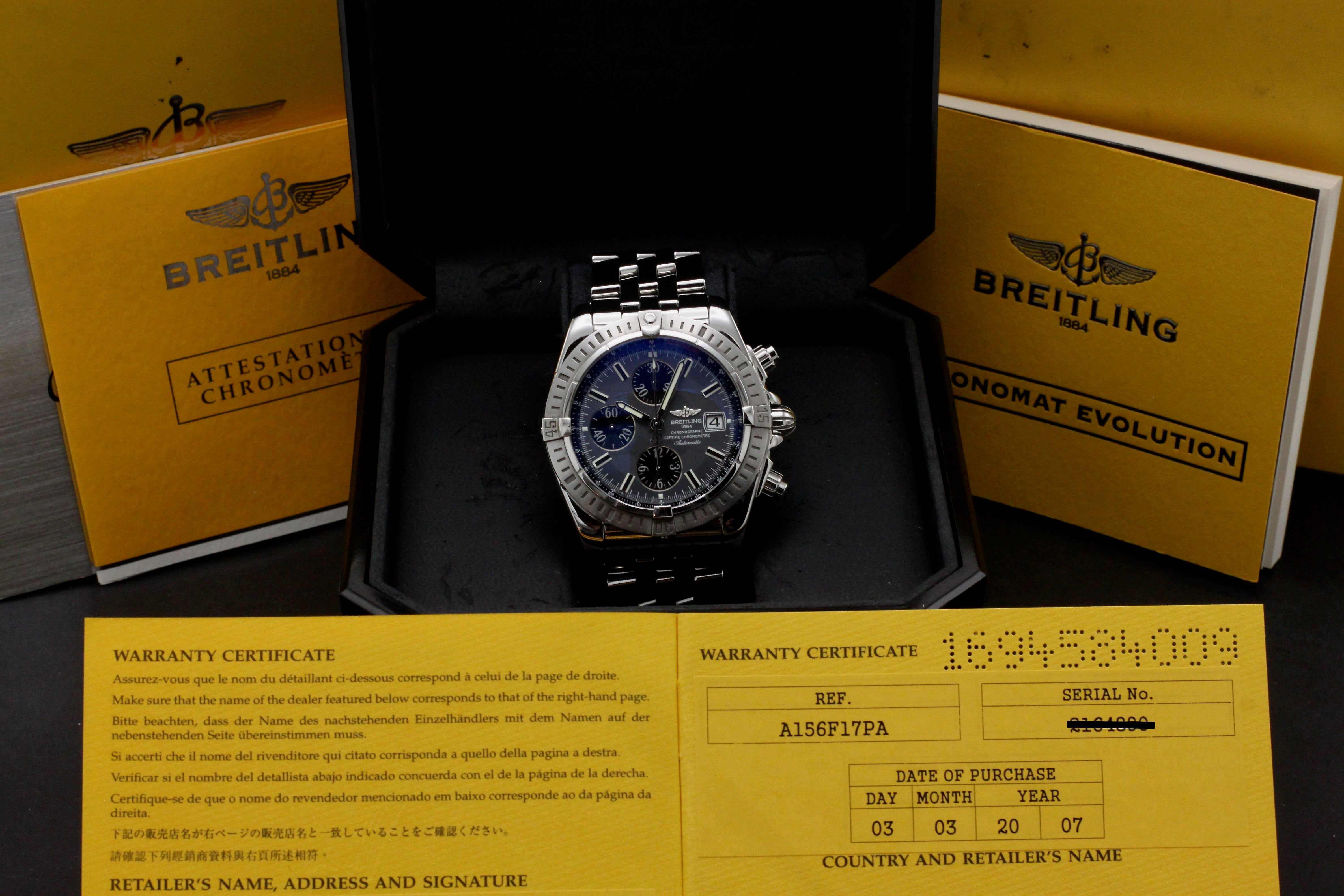 Breitling Chronomat A13356 - 2007 - Breitling horloge - Breitling kopen - Breitling heren horloge - Trophies Watches