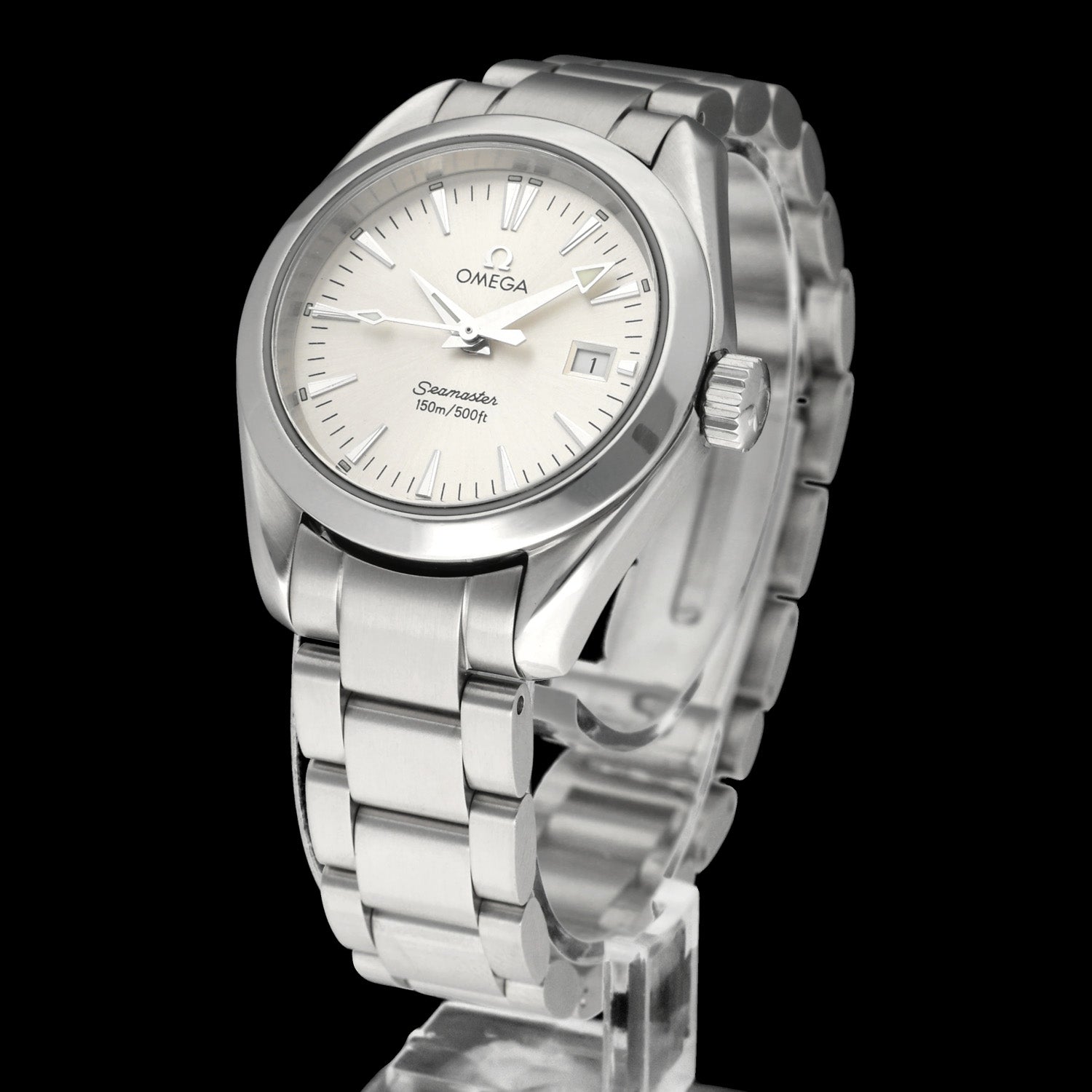 Omega Seamaster Aqua Terra 2577.30 - 1998 - Omega horloge - Omega kopen - Omega dames horloge - Trophies Watches