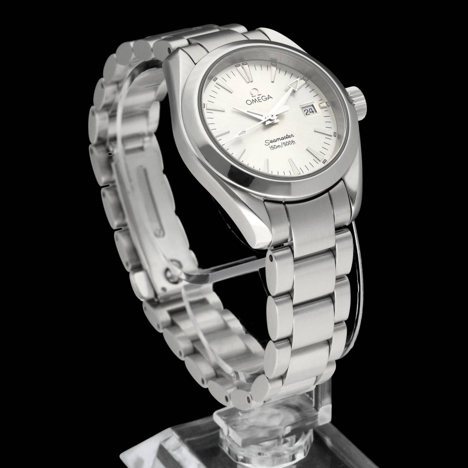 Omega Seamaster Aqua Terra 2577.30 - 2002 - Omega horloge - Omega kopen - Omega dames horloge - Trophies Watches