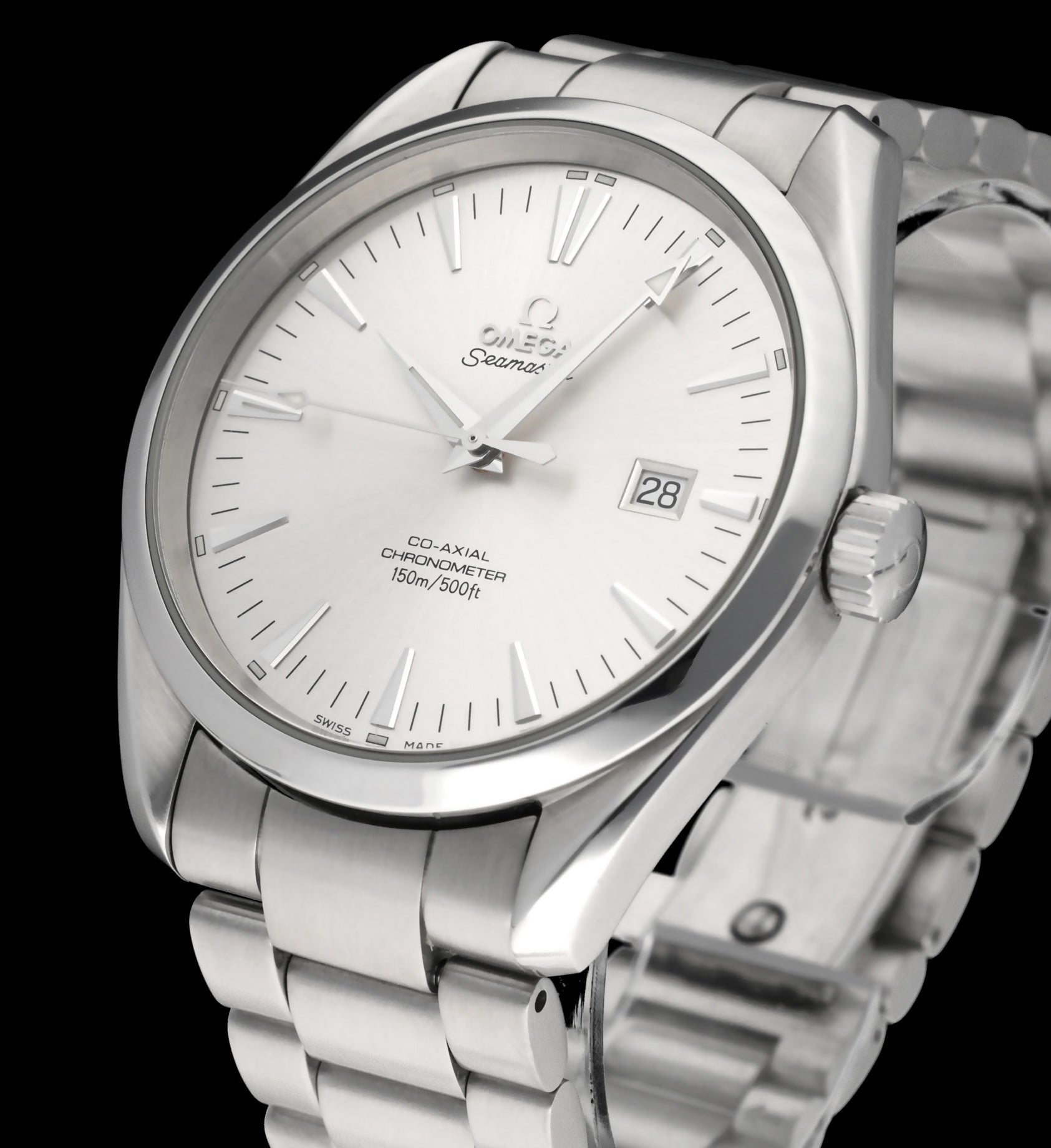 Omega Seamaster Aqua Terra Co-axial 2502.30.00 - 2003 - Omega horloge - Omega kopen - Omega heren horloge - Trophies Watches