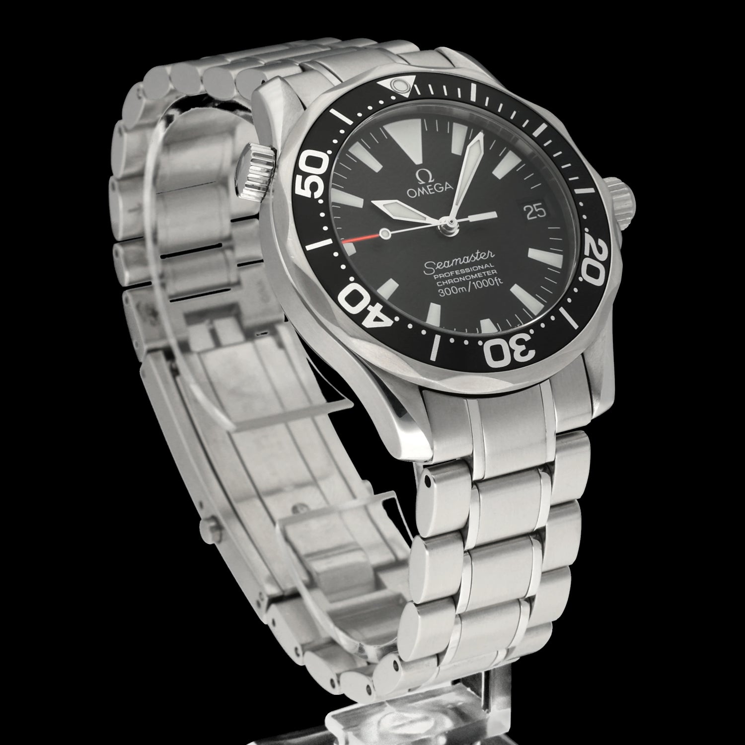 Omega Seamaster Diver 300 M 2252.50 - 2006 - Omega horloge - Omega kopen - Omega heren horloge - Trophies Watches