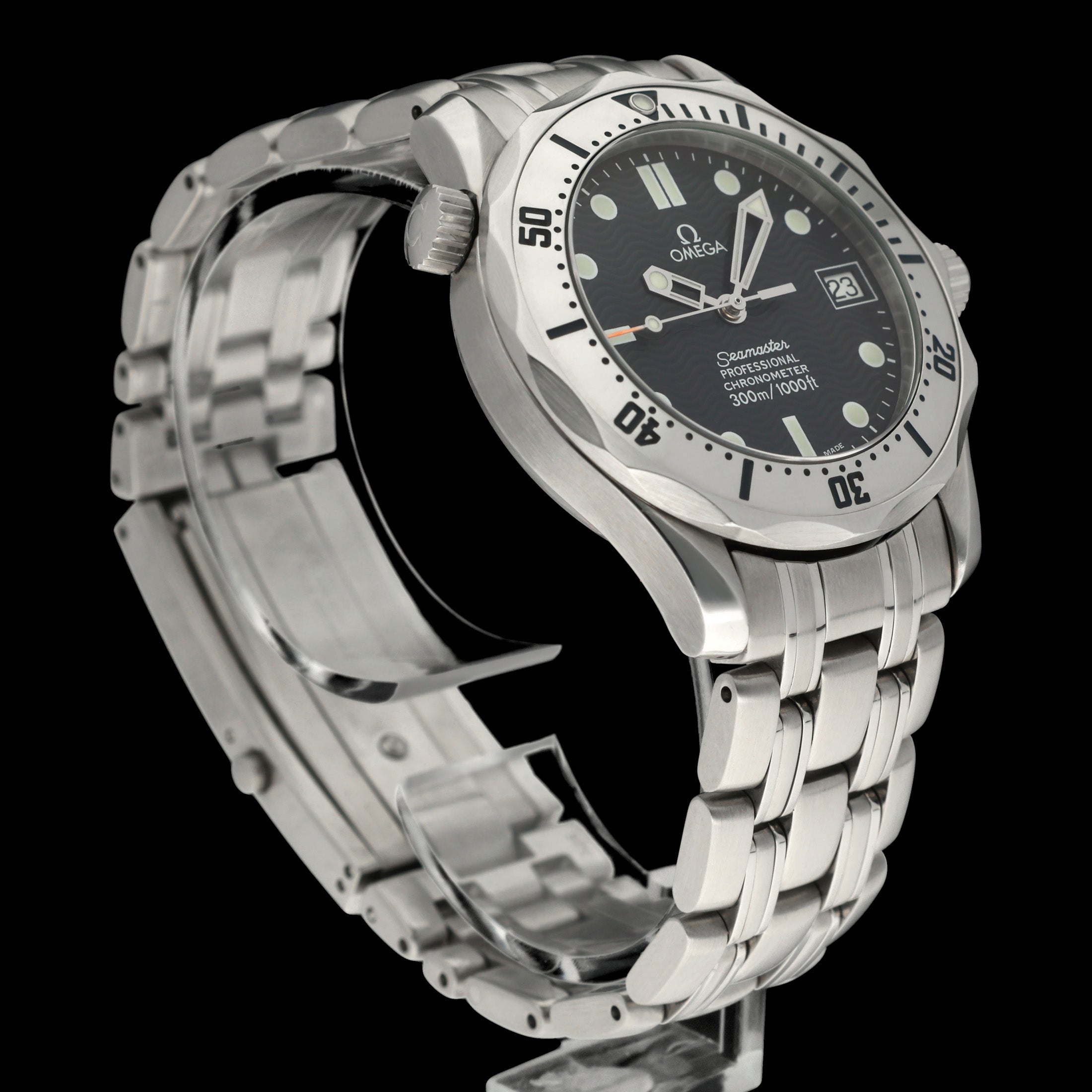 Omega Seamaster Diver 300 M 2552.80.00- 1999 - Omega horloge - Omega kopen - Omega heren horloge - Trophies Watches