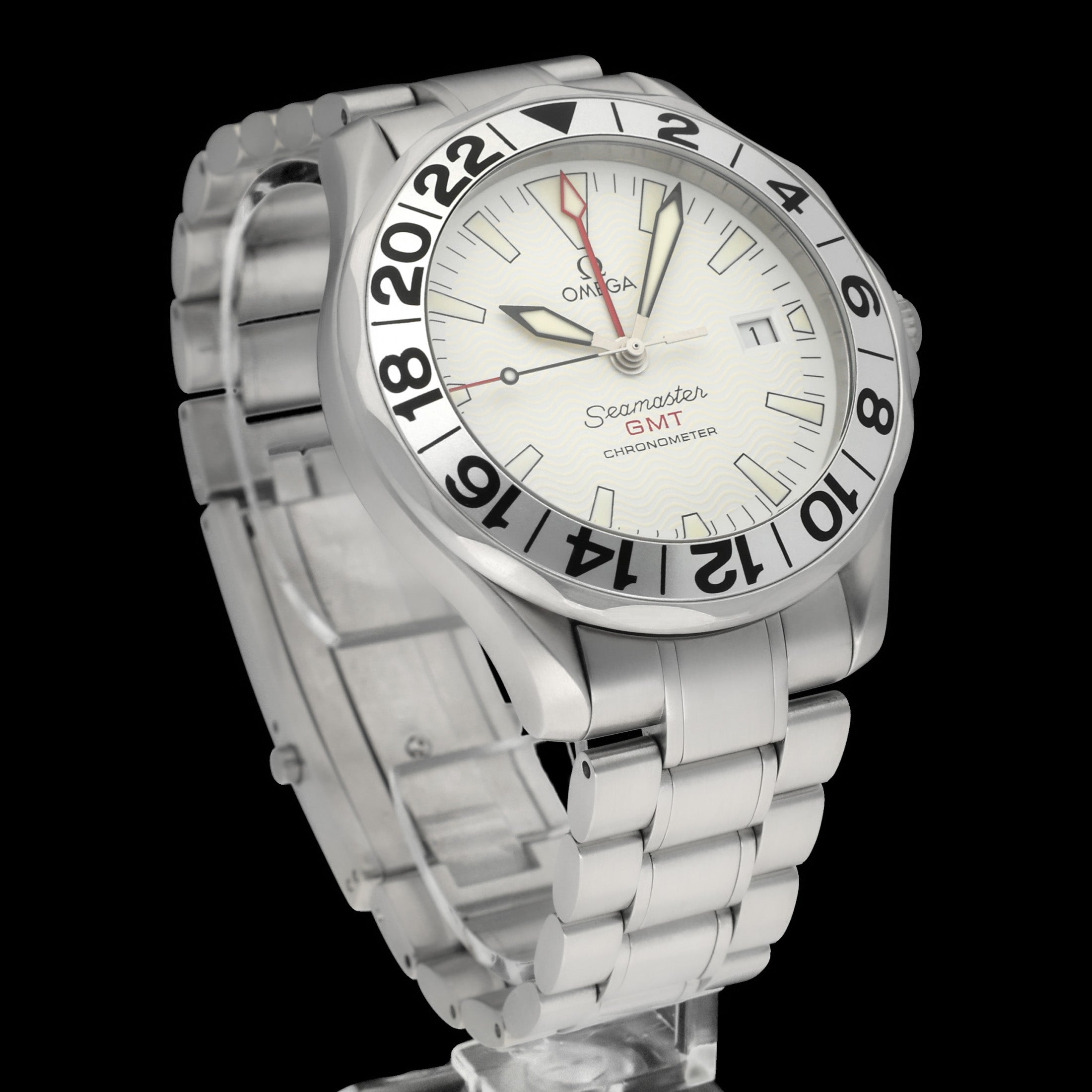Omega Seamaster 2538.20.00 GMT 300M - 2006 - Omega horloge - Omega kopen - Omega heren horloge - Trophies Watches