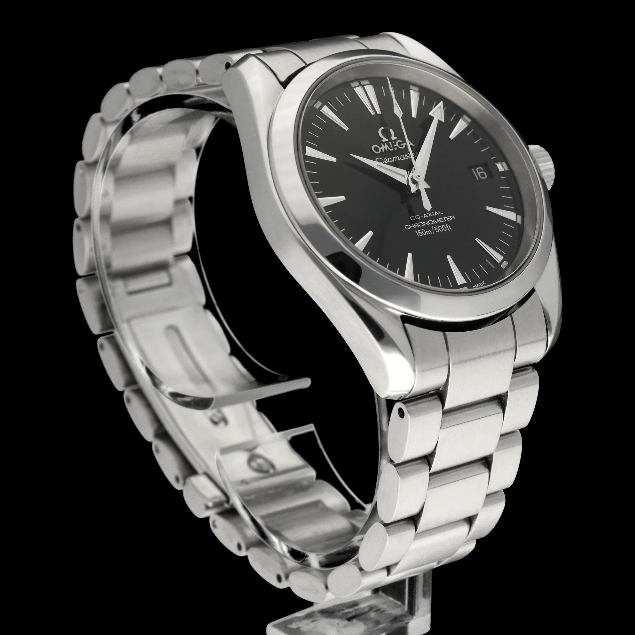 Omega Seamaster Aqua Terra Co-axial 2504.50.00 - 2006 - Omega horloge - Omega kopen - Omega heren horloge - Trophies Watches