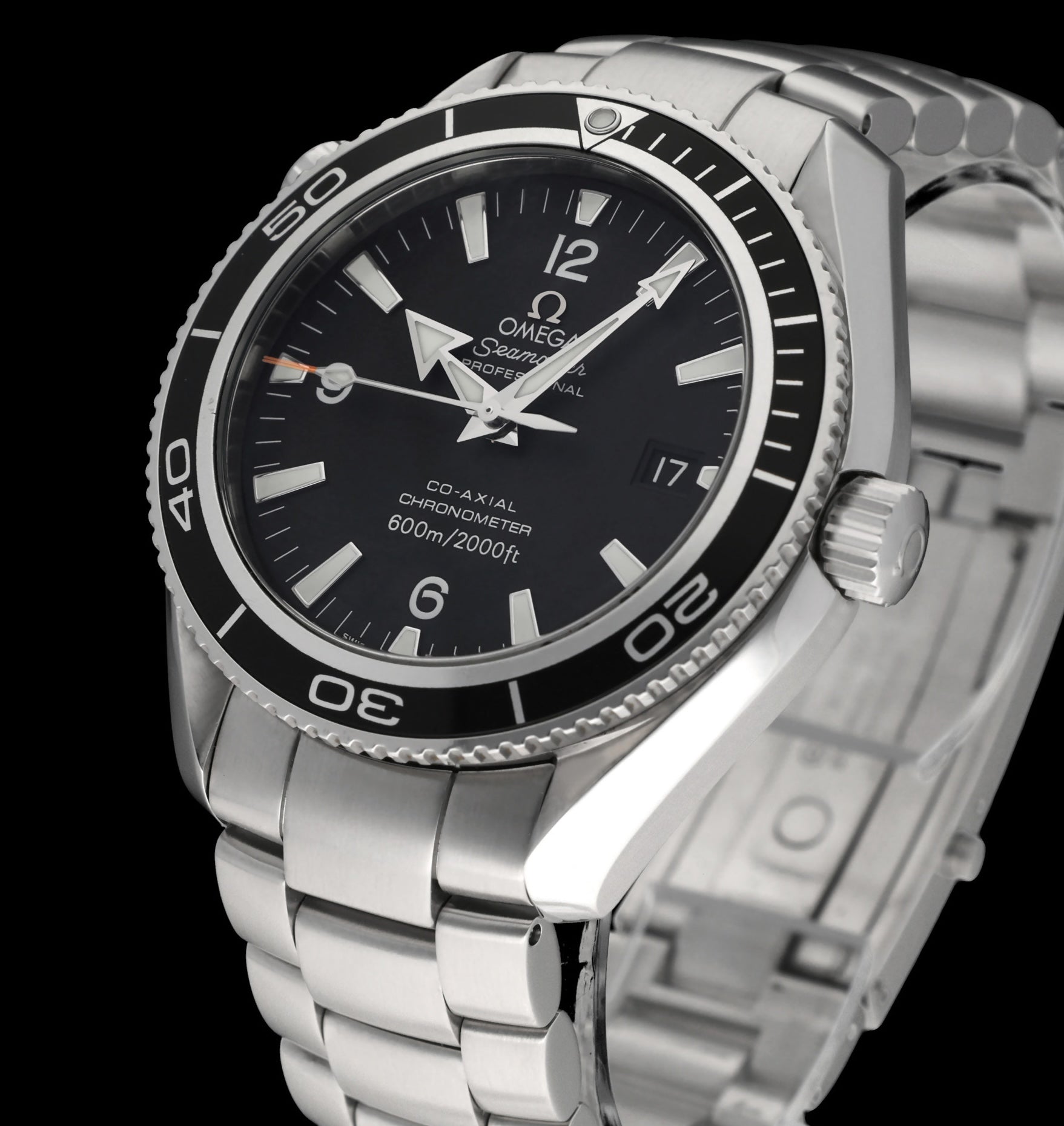 Omega Seamaster Planet Ocean 2201.50.00 - 2009 - Omega horloge - Omega kopen - Omega heren horloge - Trophies Watches