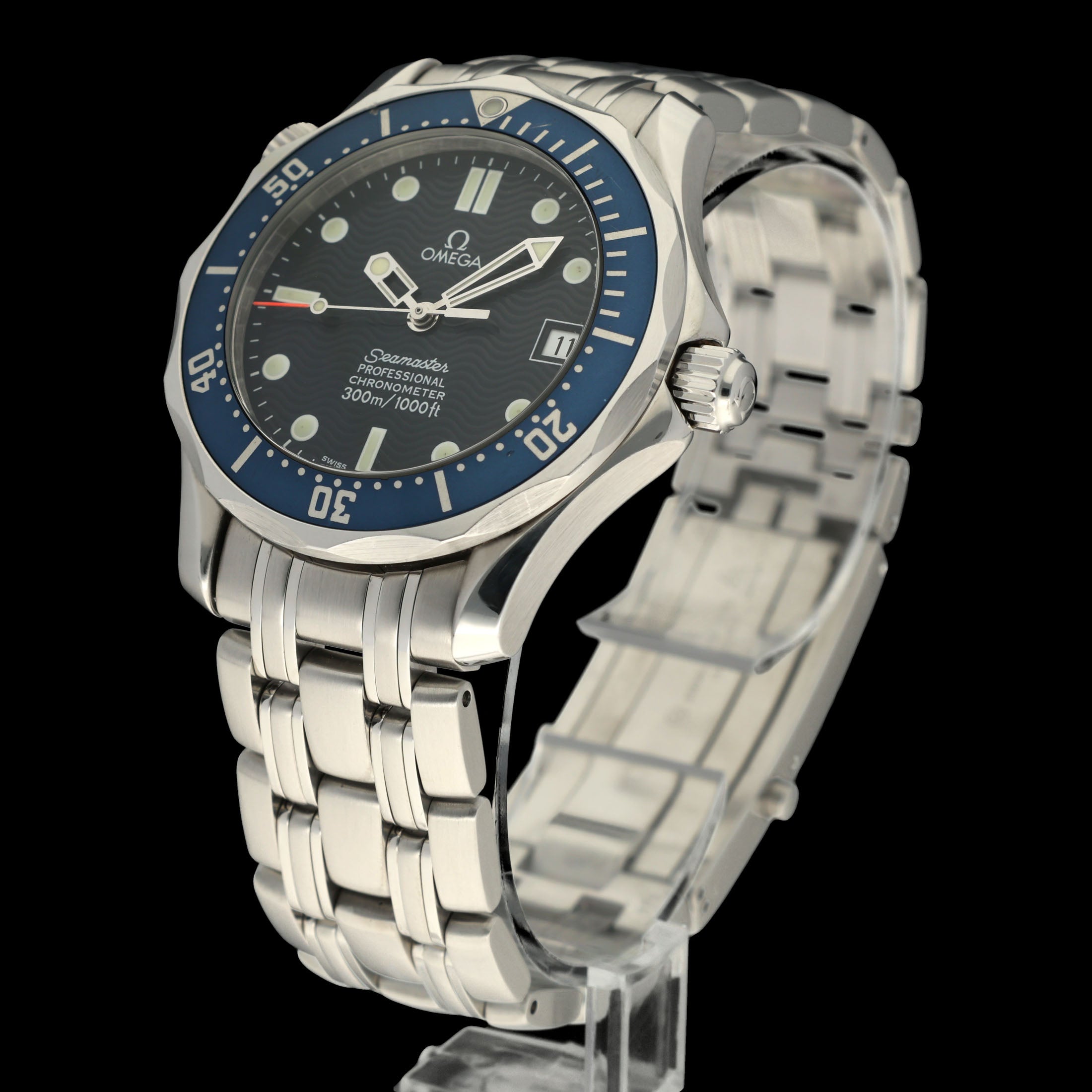 Omega Seamaster Diver 300 M 2551.80.00- 1999 - Omega horloge - Omega kopen - Omega heren horloge - Trophies Watches