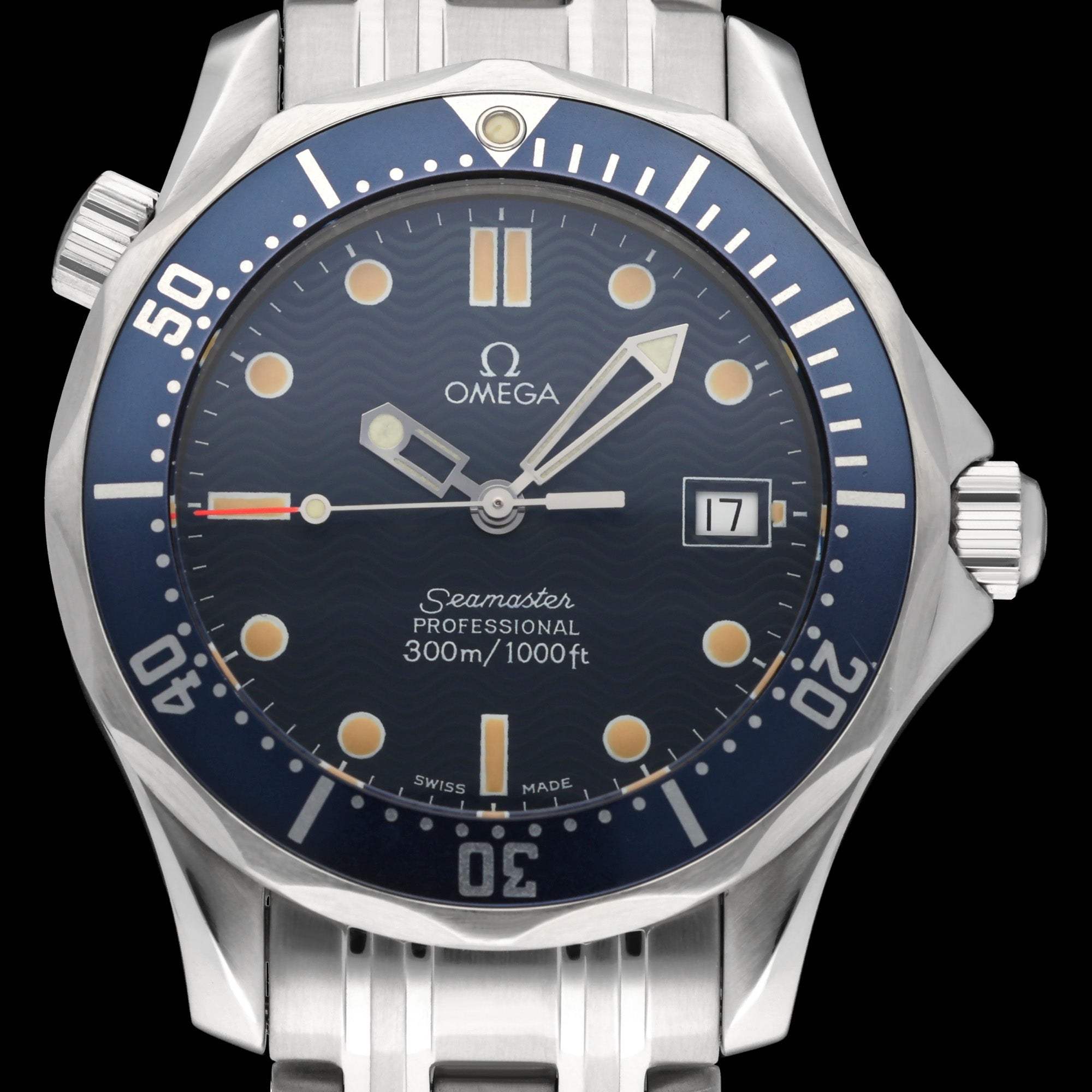 Omega Seamaster Diver 300 M 2561.80.00 - 1994 - Omega horloge - Omega kopen - Omega heren horloge - Trophies Watches