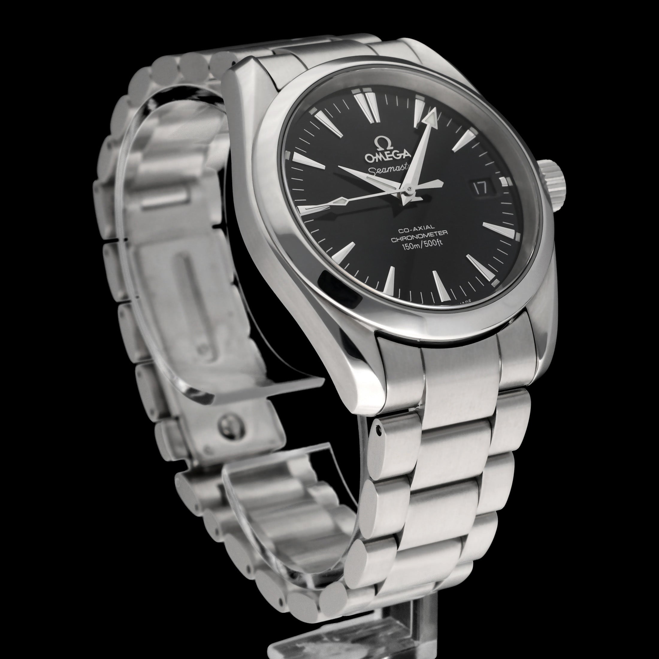 Omega Seamaster Aqua Terra Co-axial 2504.50.00 - 2006 - Omega horloge - Omega kopen - Omega heren horloge - Trophies Watches