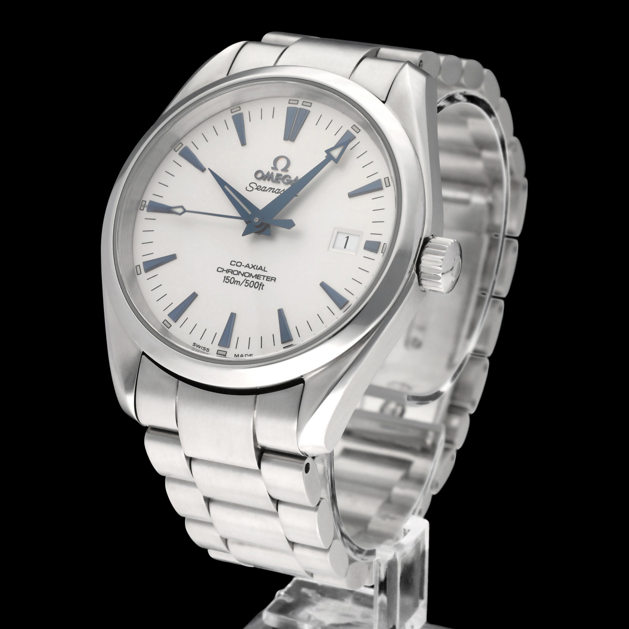 Omega Seamaster Aqua Terra 2503.33.00 - 2004 - Omega horloge - Omega kopen - Omega heren horloge - Trophies Watches
