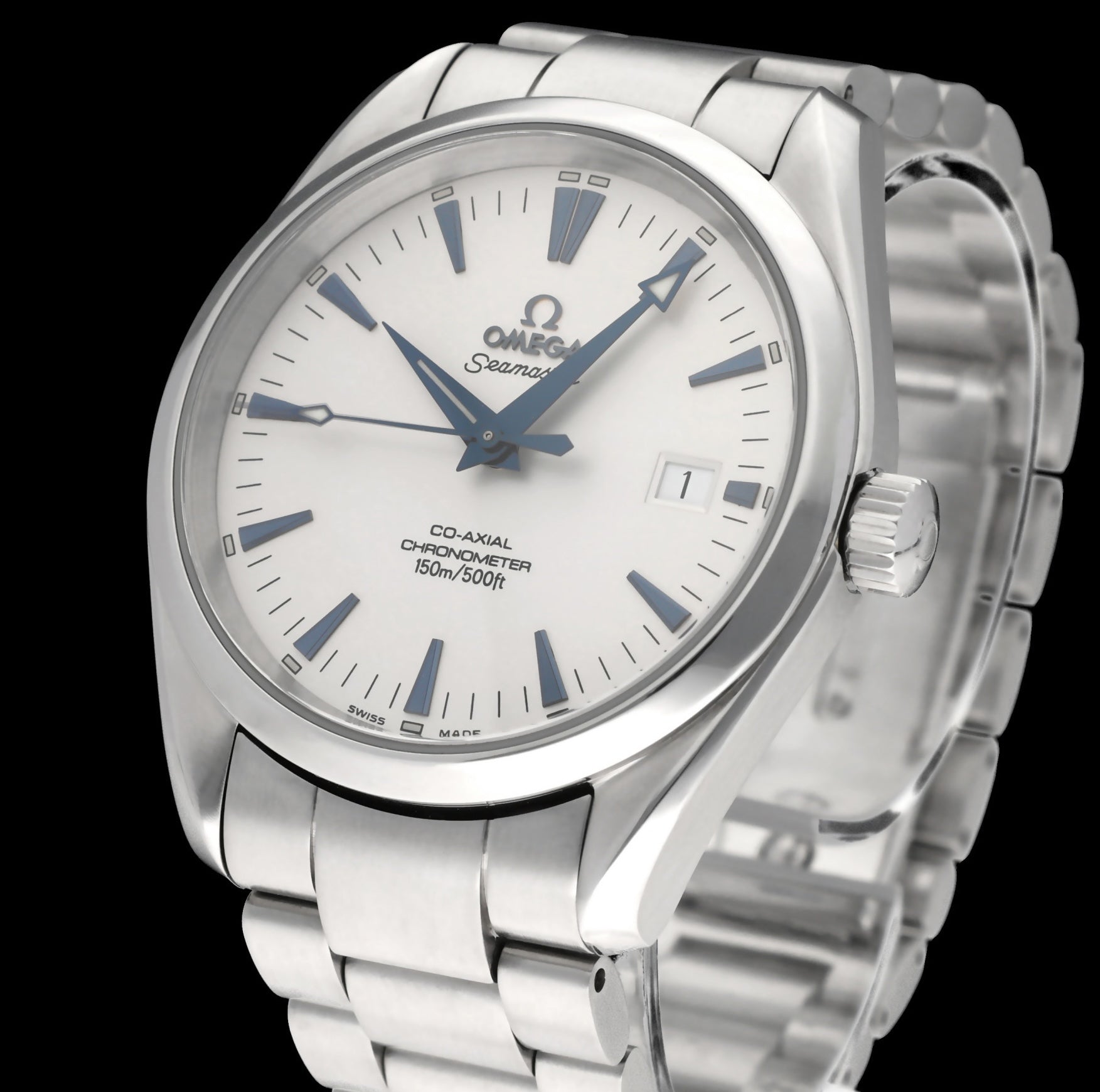 Omega Seamaster Aqua Terra 2503.33.00 - 2004 - Omega horloge - Omega kopen - Omega heren horloge - Trophies Watches