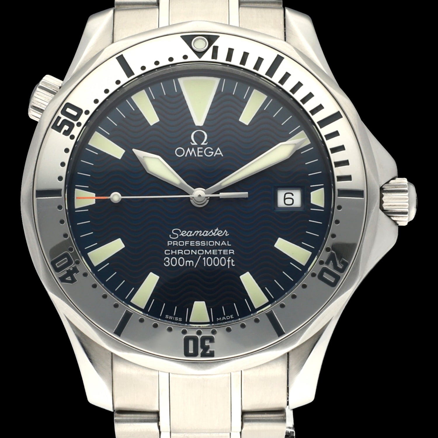 Omega Seamaster Diver 300 M 2255.80.00 - 2006 - Omega horloge - Omega kopen - Omega heren horloge - Trophies Watches