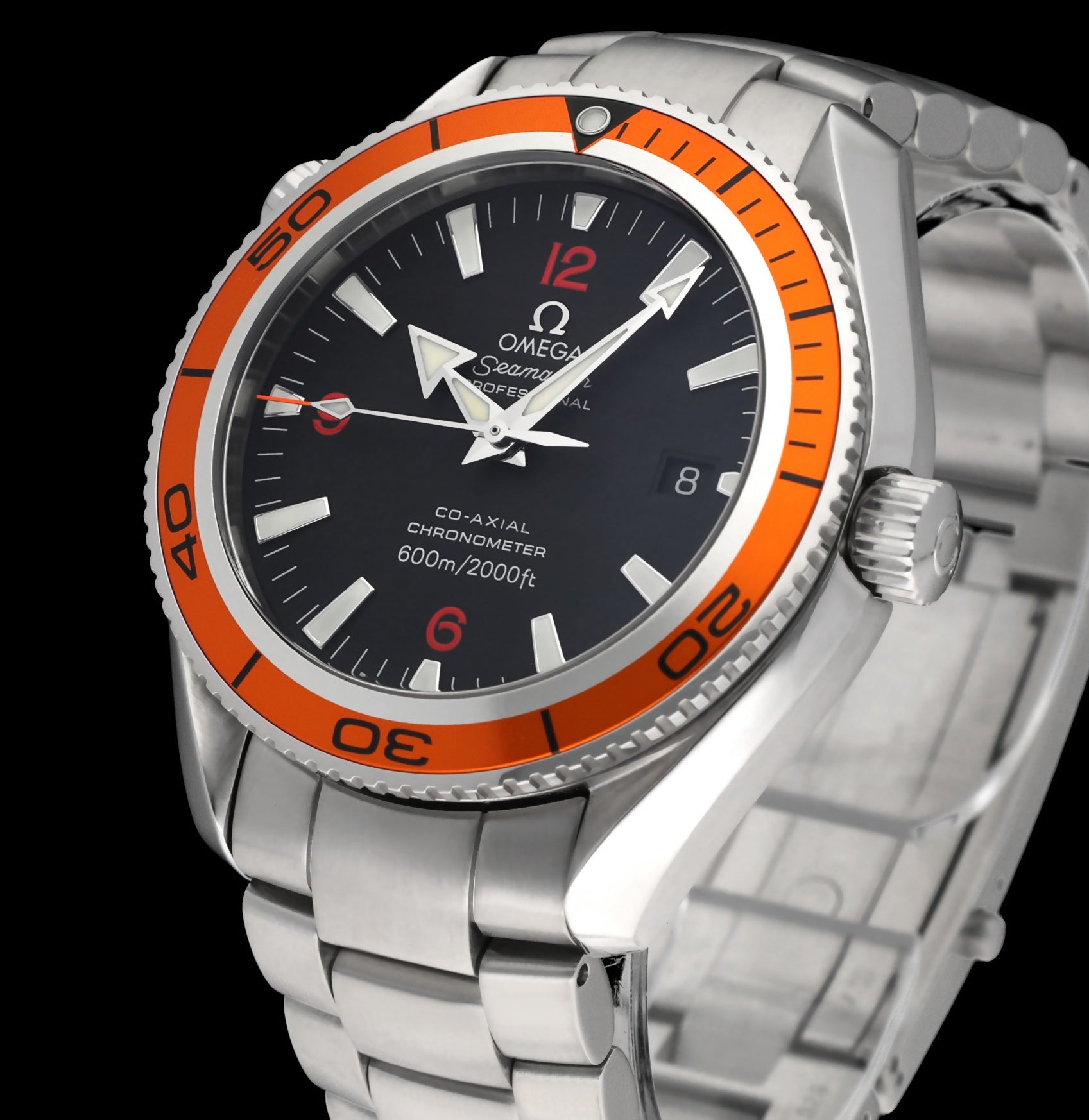 Omega Seamaster Planet Ocean 2908.50.38 - 2006 - Omega horloge - Omega kopen - Omega heren horloge - Trophies Watches