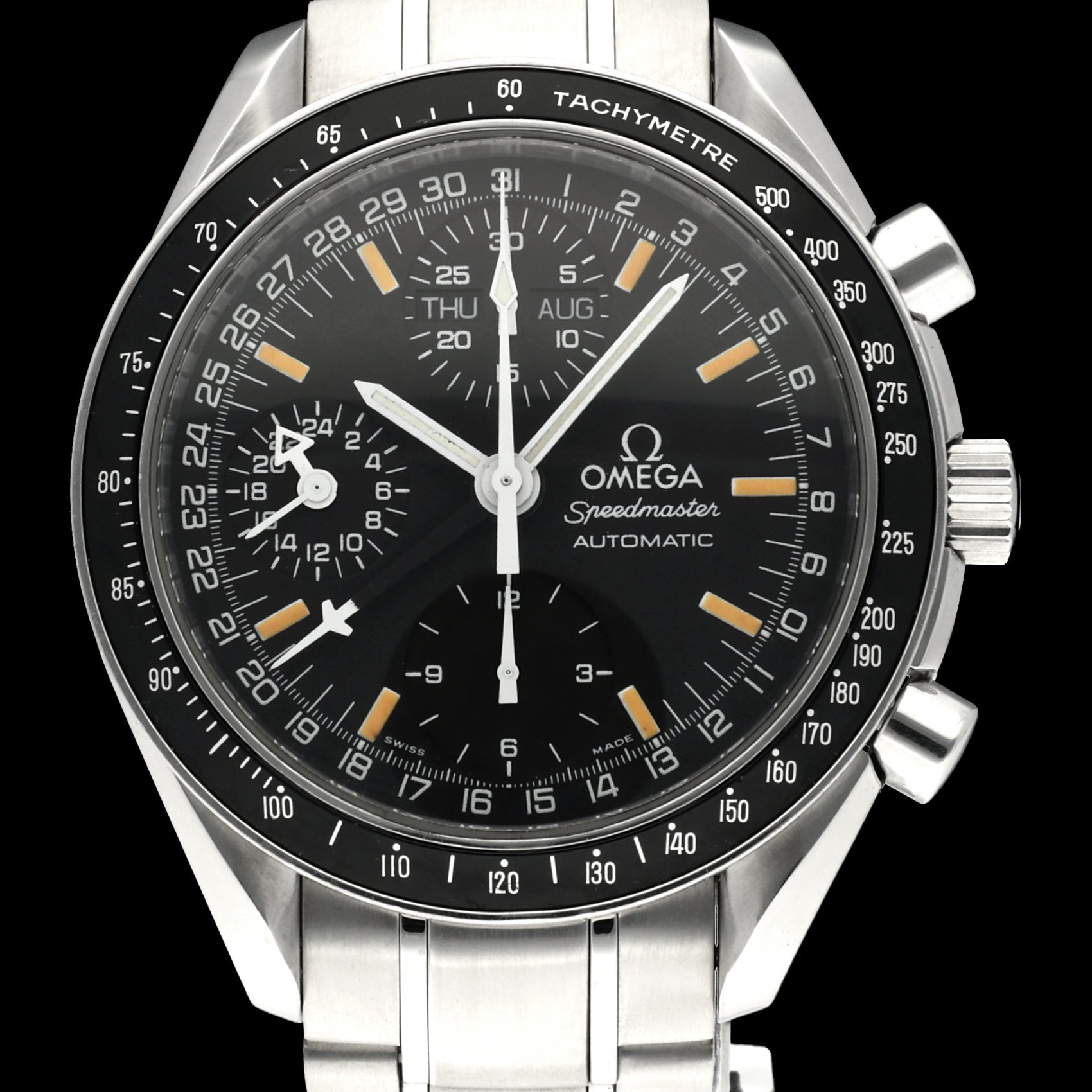 Omega Speedmaster Day Date 3520.50.00 - 1998 - Omega horloge - Omega kopen - Omega heren horloge - Trophies Watches