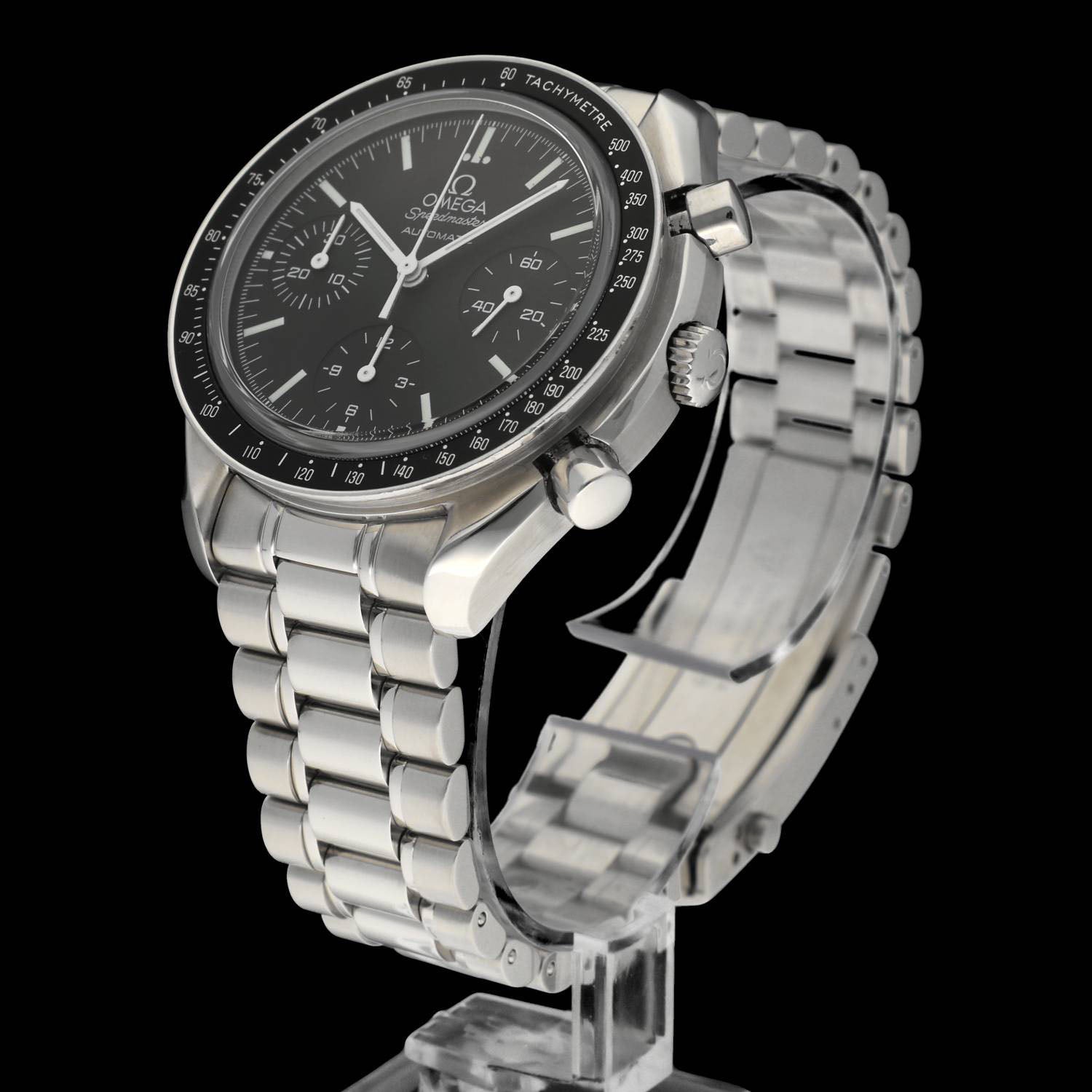 Omega Speedmaster Reduced 3539.50.00 - 2008 - Omega horloge - Omega kopen - Omega heren horloge - Trophies Watches