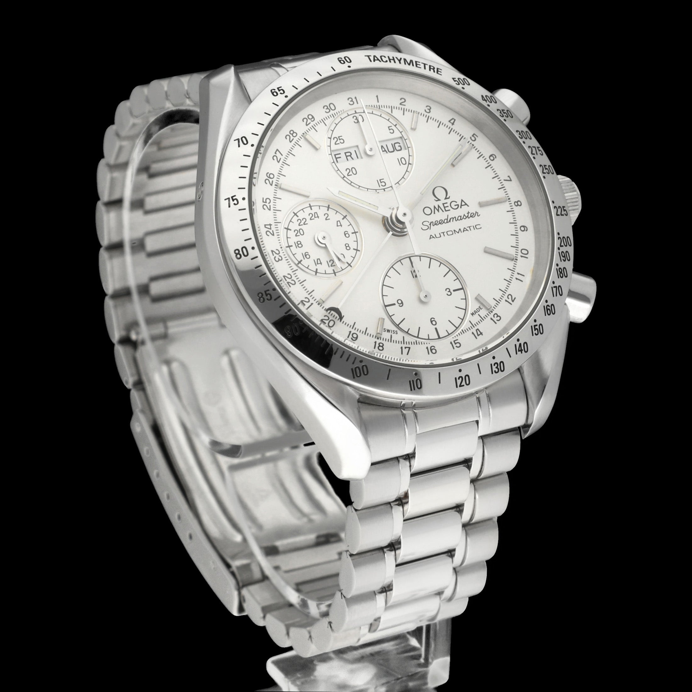 Omega Speedmaster Day Date 3521.30.00 - 1995 - Omega horloge - Omega kopen - Omega heren horloge - Trophies Watches