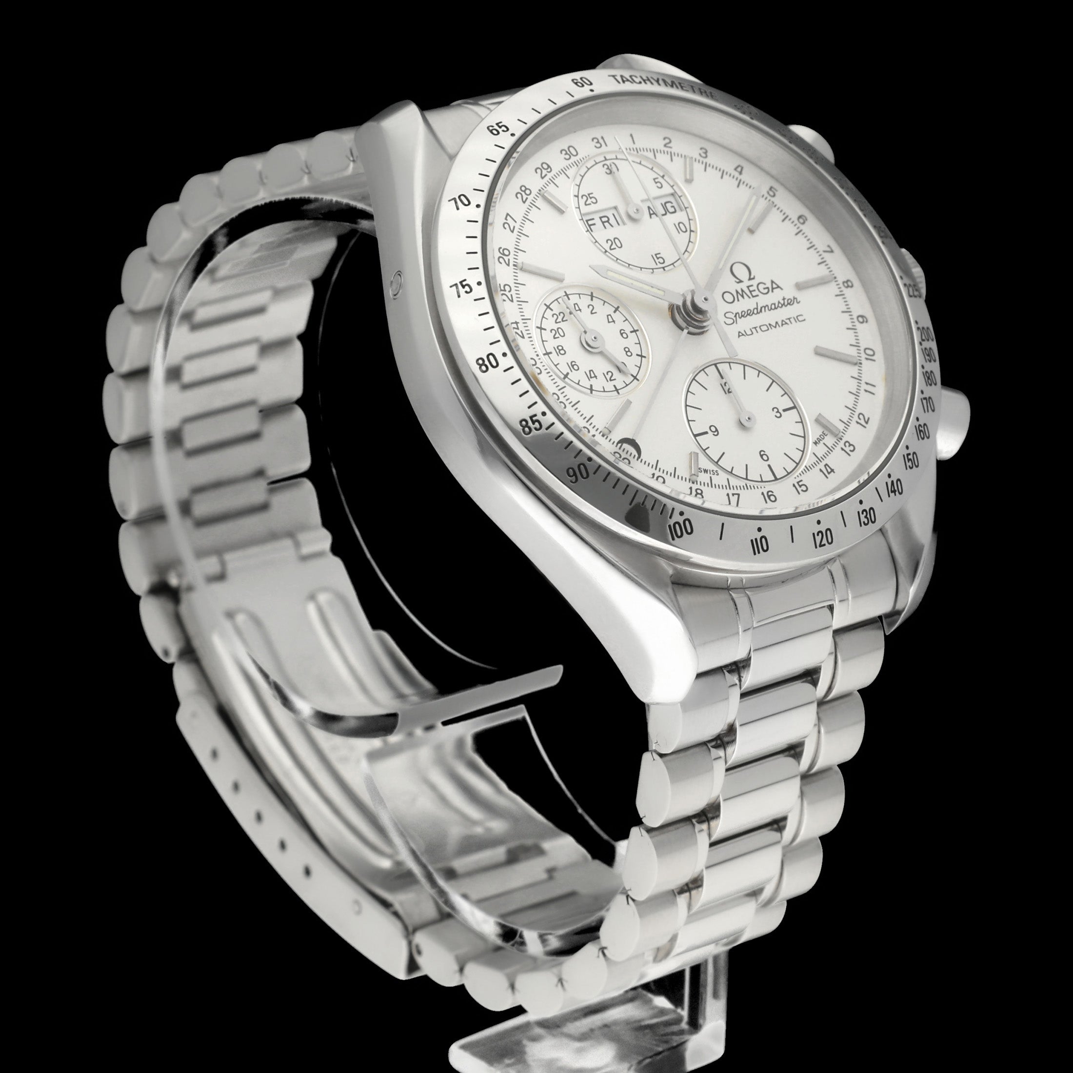 Omega Speedmaster Day Date 3521.30.00 - 1995 - Omega horloge - Omega kopen - Omega heren horloge - Trophies Watches