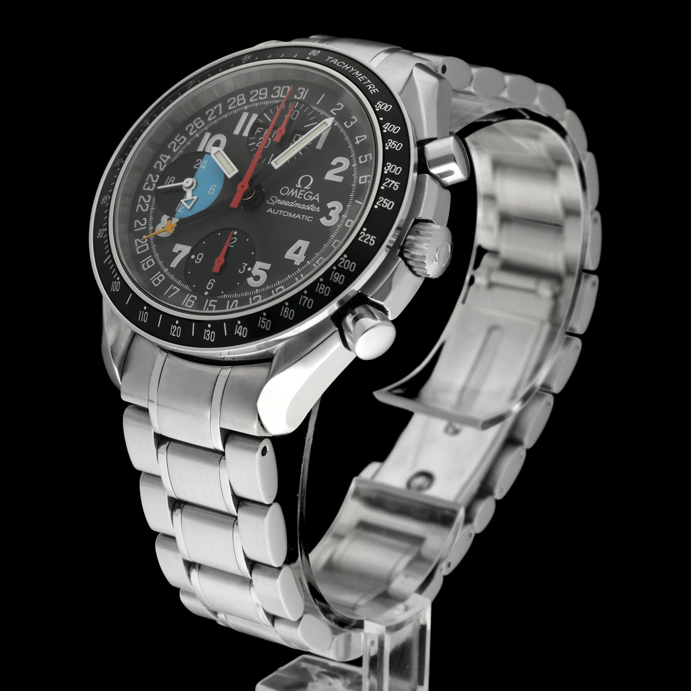 Omega Speedmaster Day Date 3520.53.00 - 1998 - Omega horloge - Omega kopen - Omega heren horloge - Trophies Watches