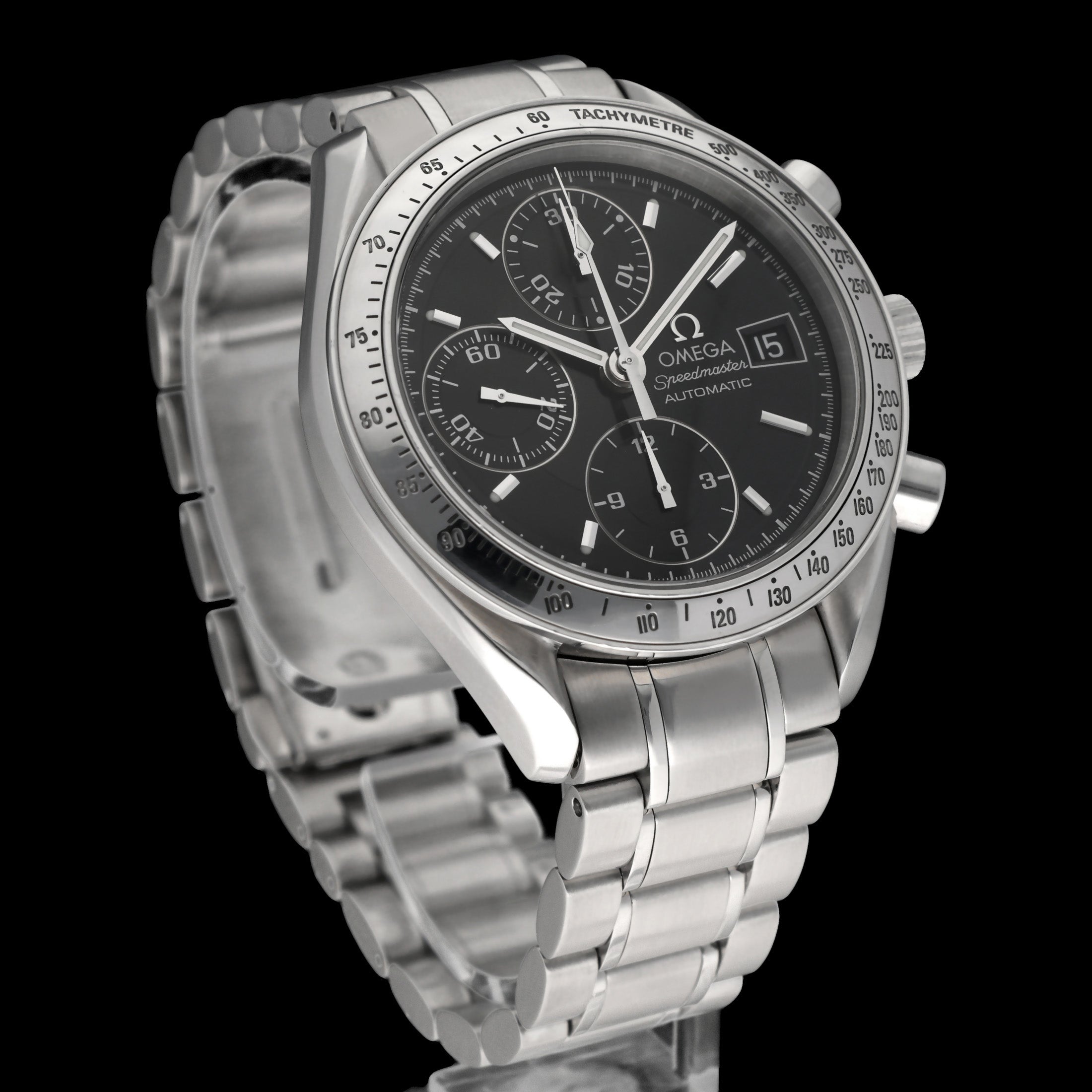 Omega Speedmaster 3513.50.00 - 2001 - Omega horloge - Omega kopen - Omega heren horloge - Trophies Watches