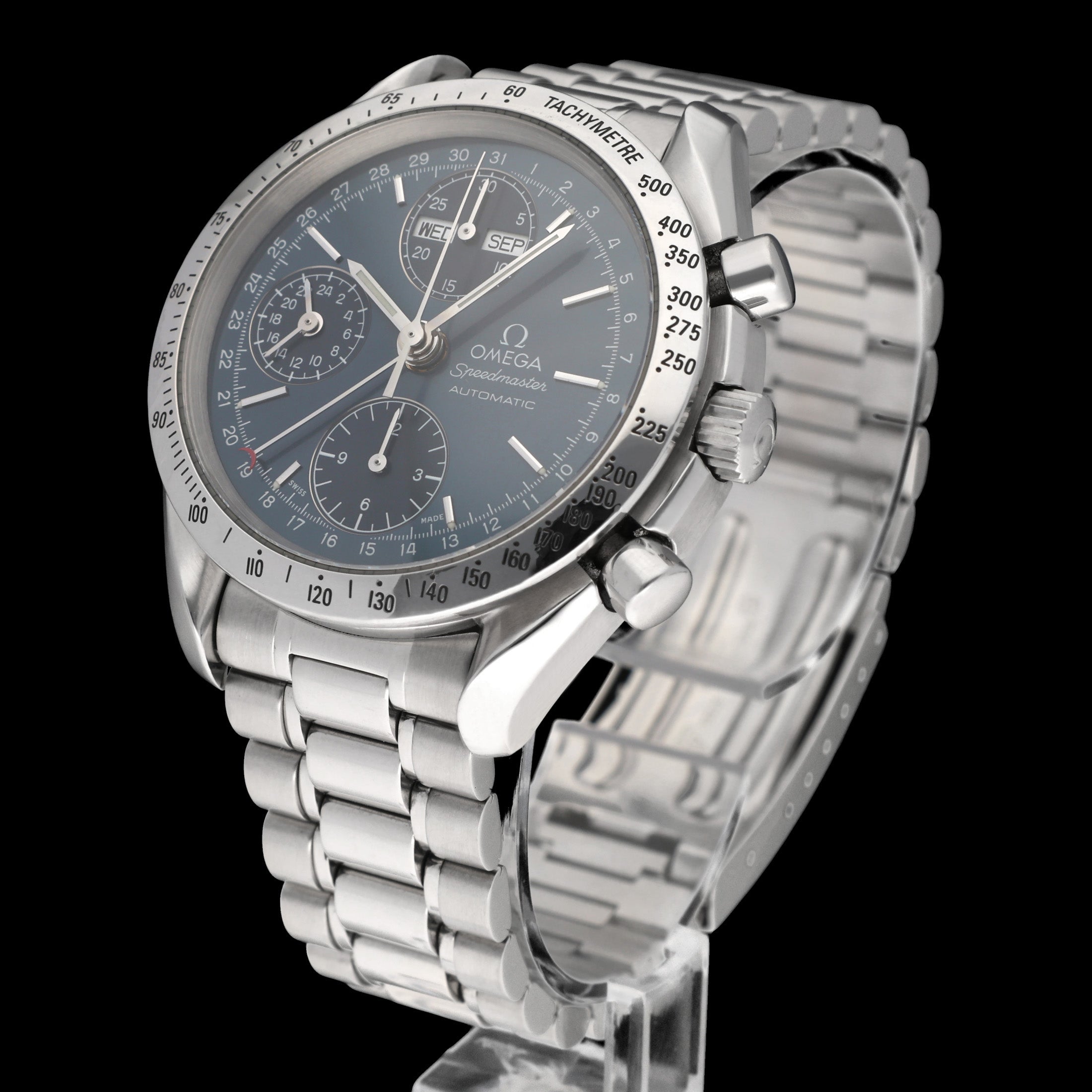 Omega Speedmaster Day Date 3521.80.00 - 1999 - Omega horloge - Omega kopen - Omega heren horloge - Trophies Watches