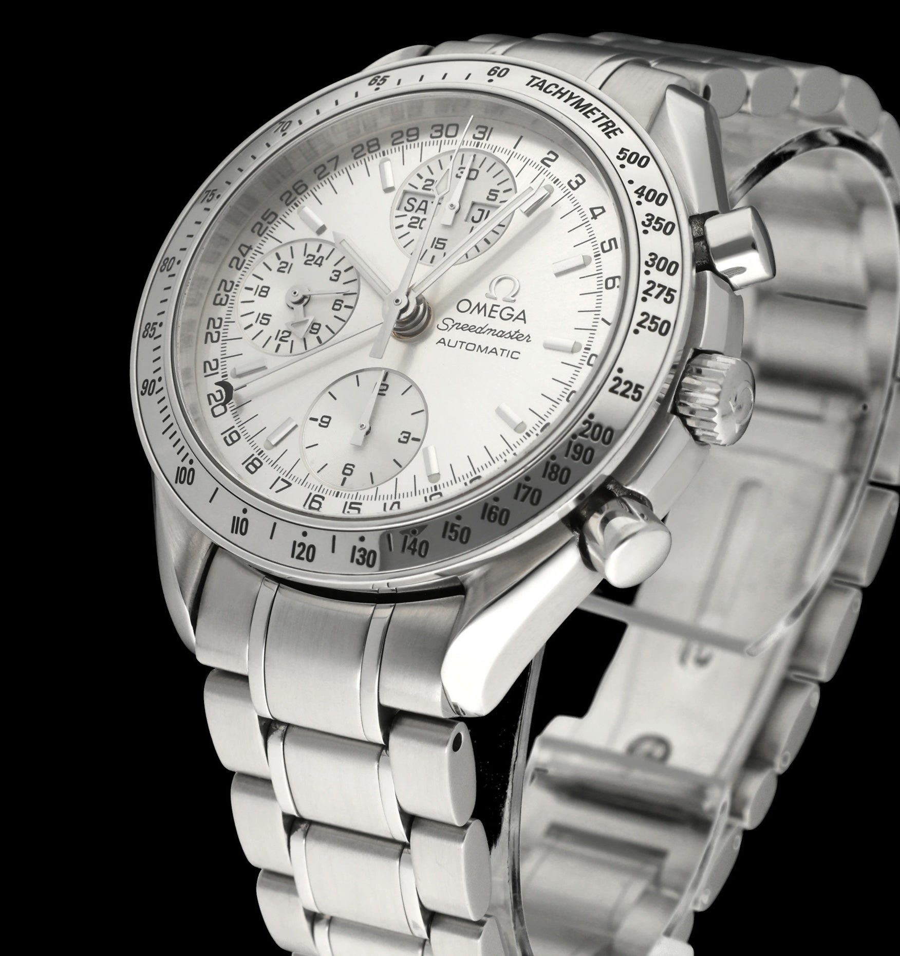 Omega Speedmaster Day Date 3523.30.00 - 2003 - Omega horloge - Omega kopen - Omega heren horloge - Trophies Watches