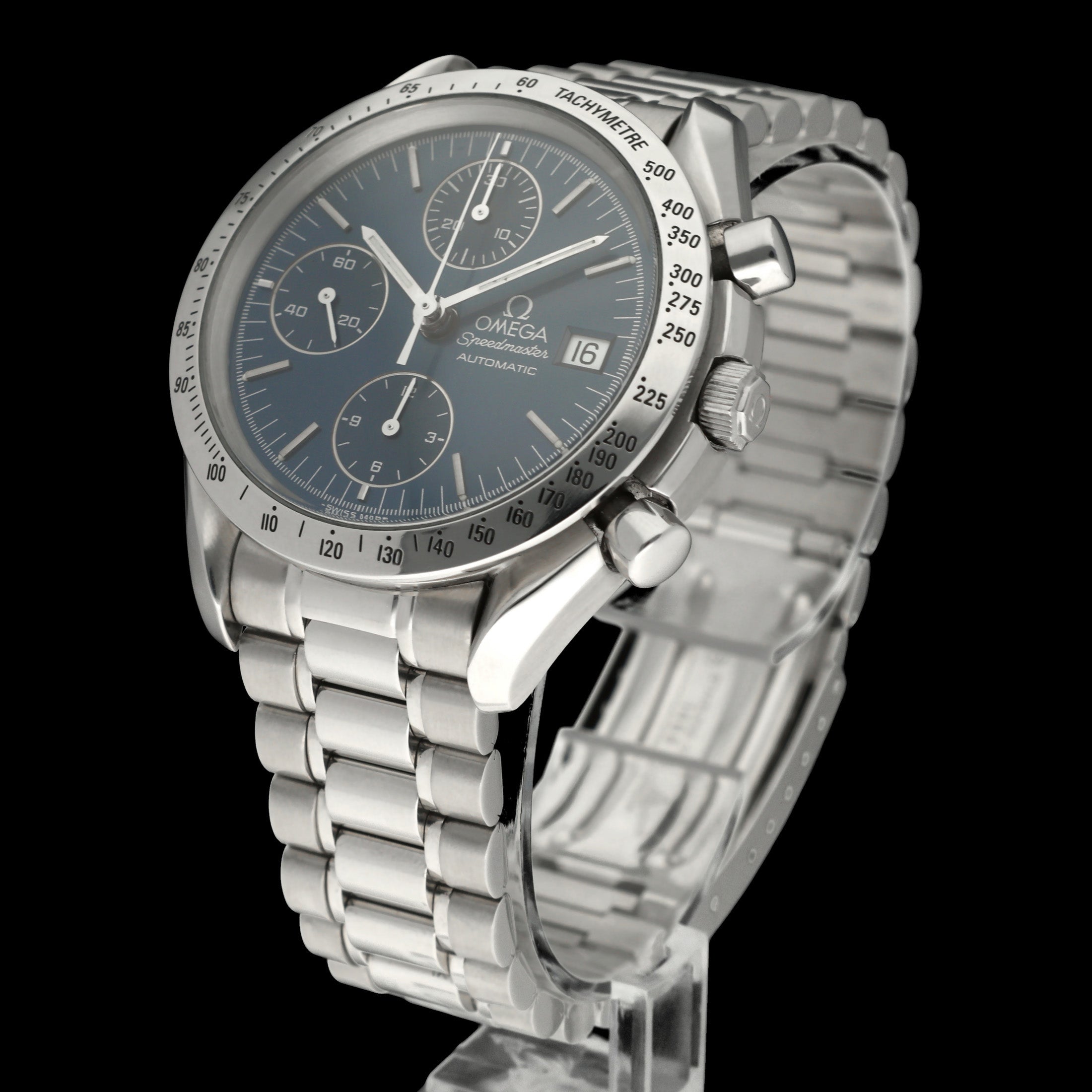 Omega Speedmaster 3511.80.00 - 1996 - Omega horloge - Omega kopen - Omega heren horloge - Trophies Watches