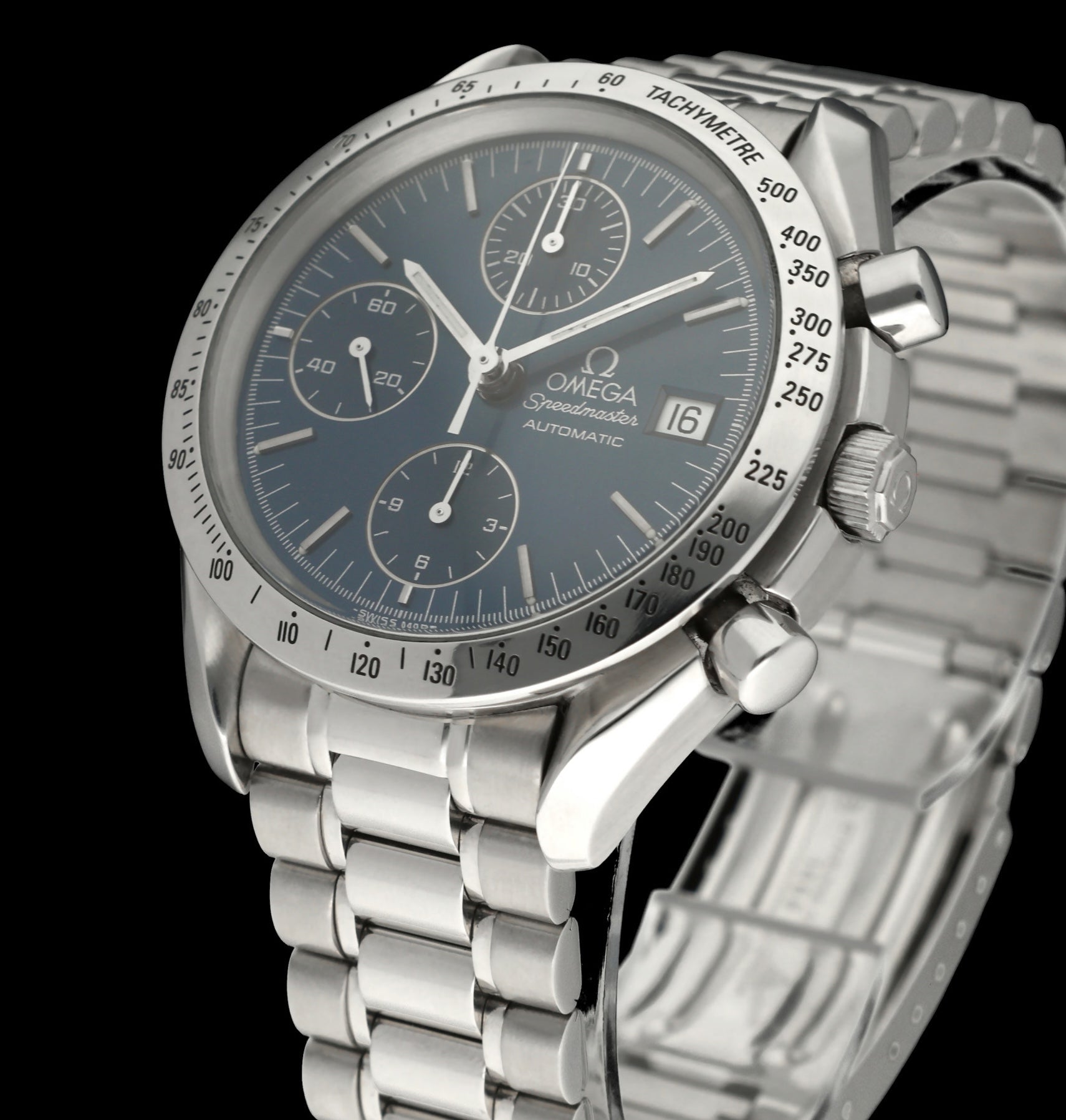 Omega Speedmaster 3511.80.00 - 1996 - Omega horloge - Omega kopen - Omega heren horloge - Trophies Watches