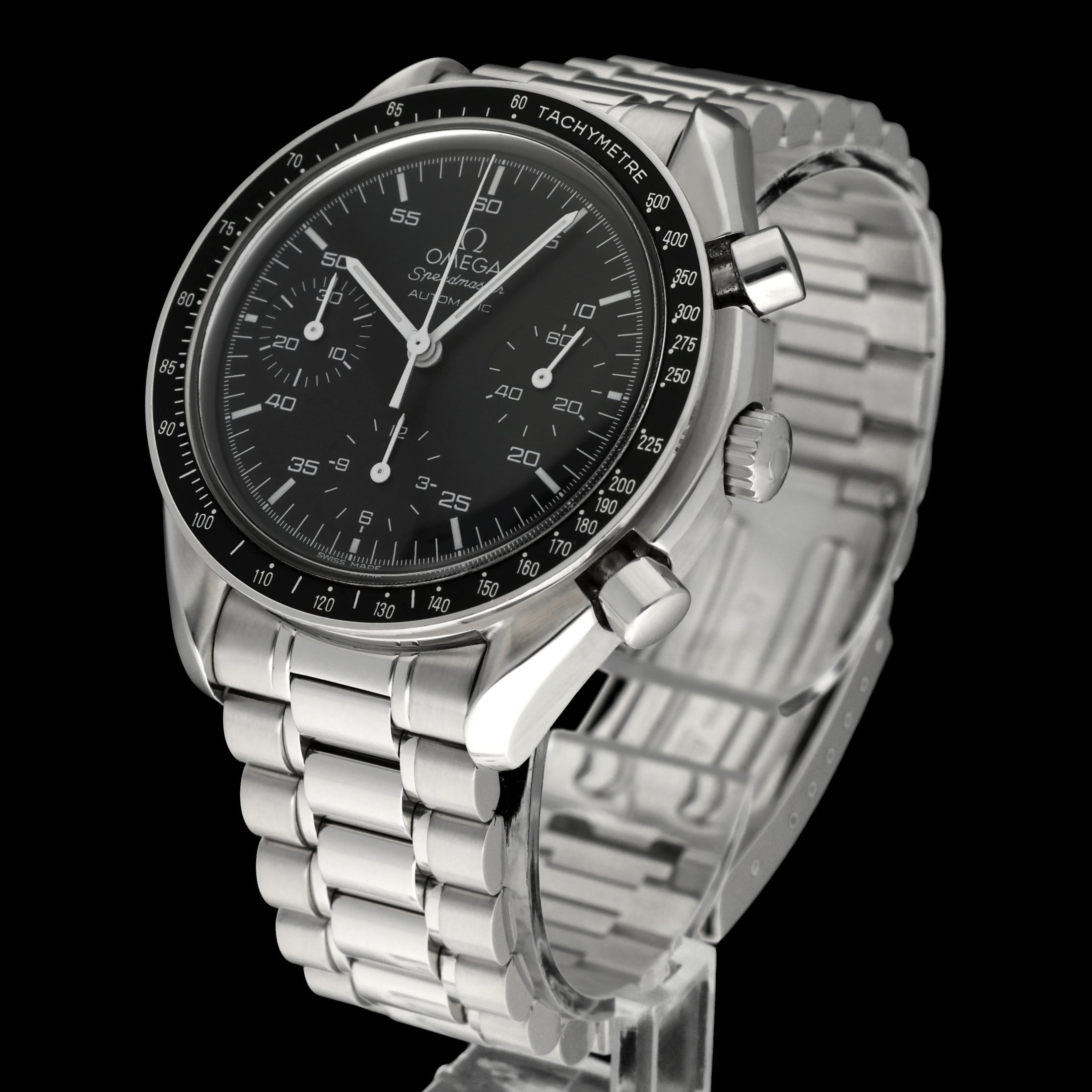 Omega Speedmaster Reduced 3510.50.00 - 2000 - Omega horloge - Omega kopen - Omega heren horloge - Trophies Watches