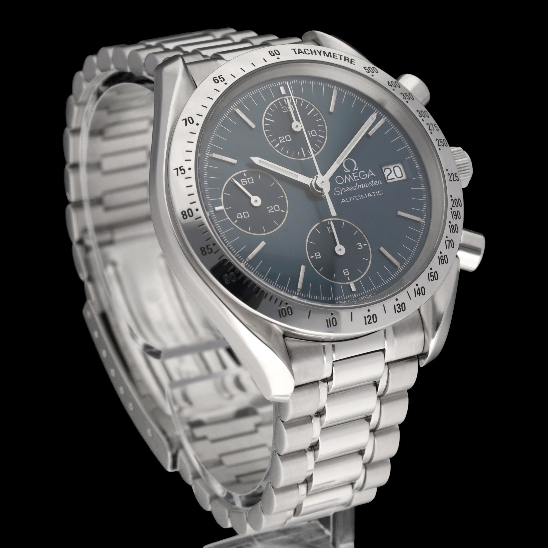 Omega Speedmaster 3511.80.00 - 1995 - Omega horloge - Omega kopen - Omega heren horloge - Trophies Watches