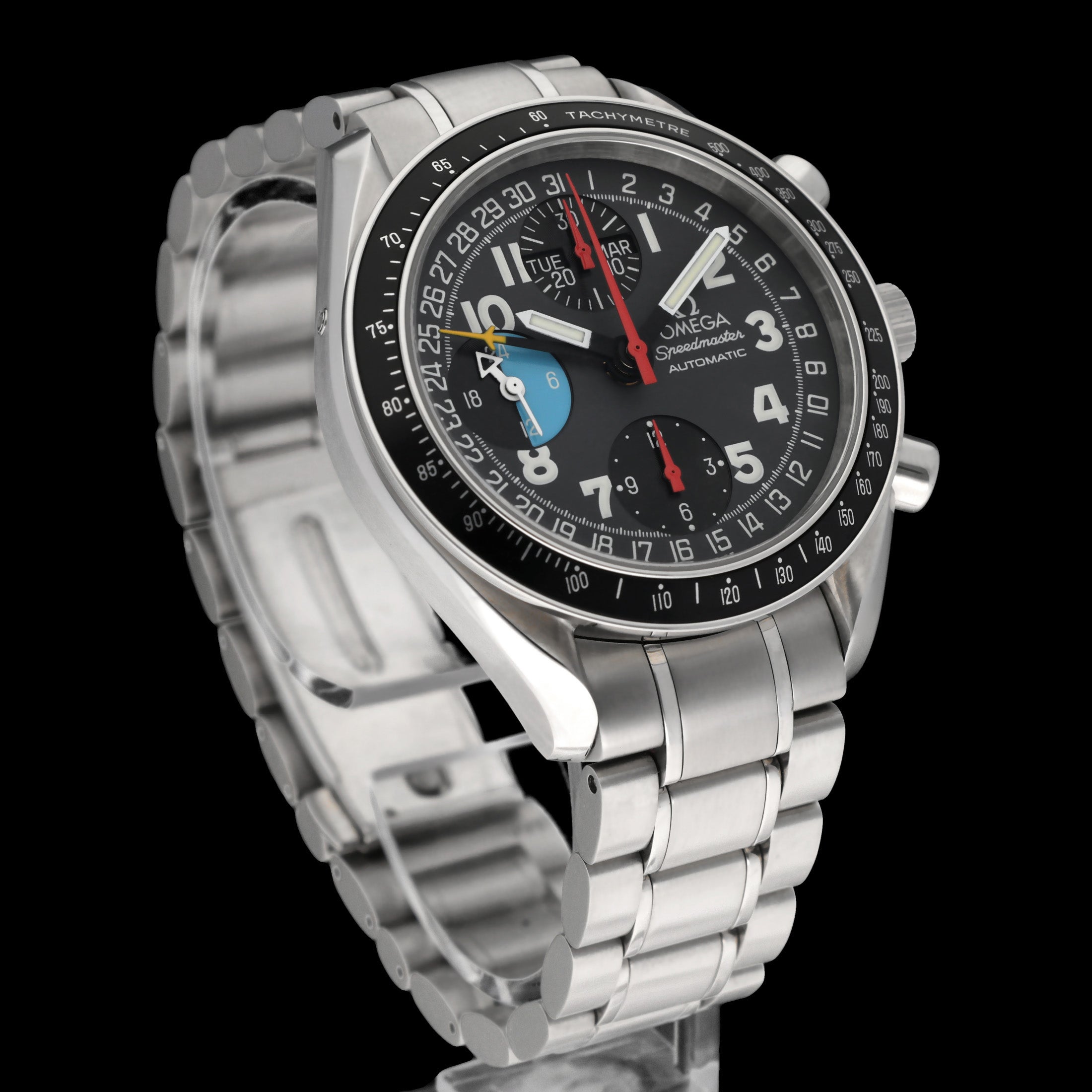 Omega Speedmaster Day Date 3520.53.00 - 1998 - Omega horloge - Omega kopen - Omega heren horloge - Trophies Watches