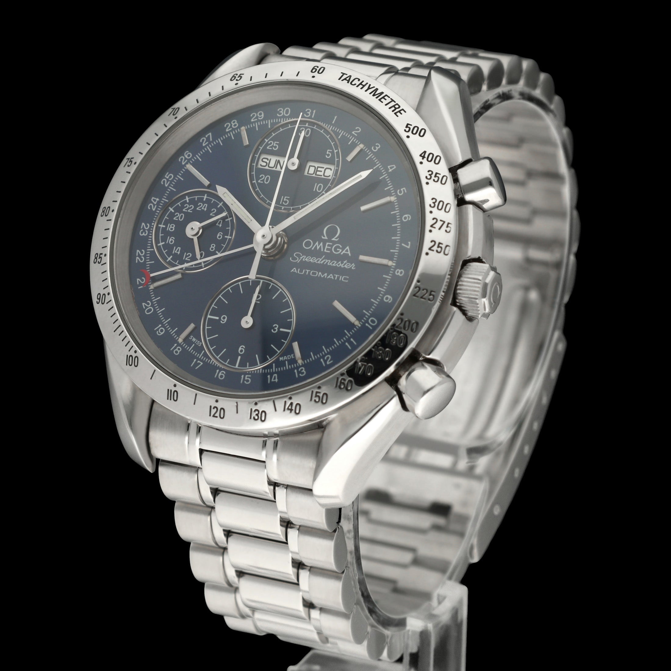 Omega Speedmaster Day Date 3521.80.00 - 1997 - Omega horloge - Omega kopen - Omega heren horloge - Trophies Watches
