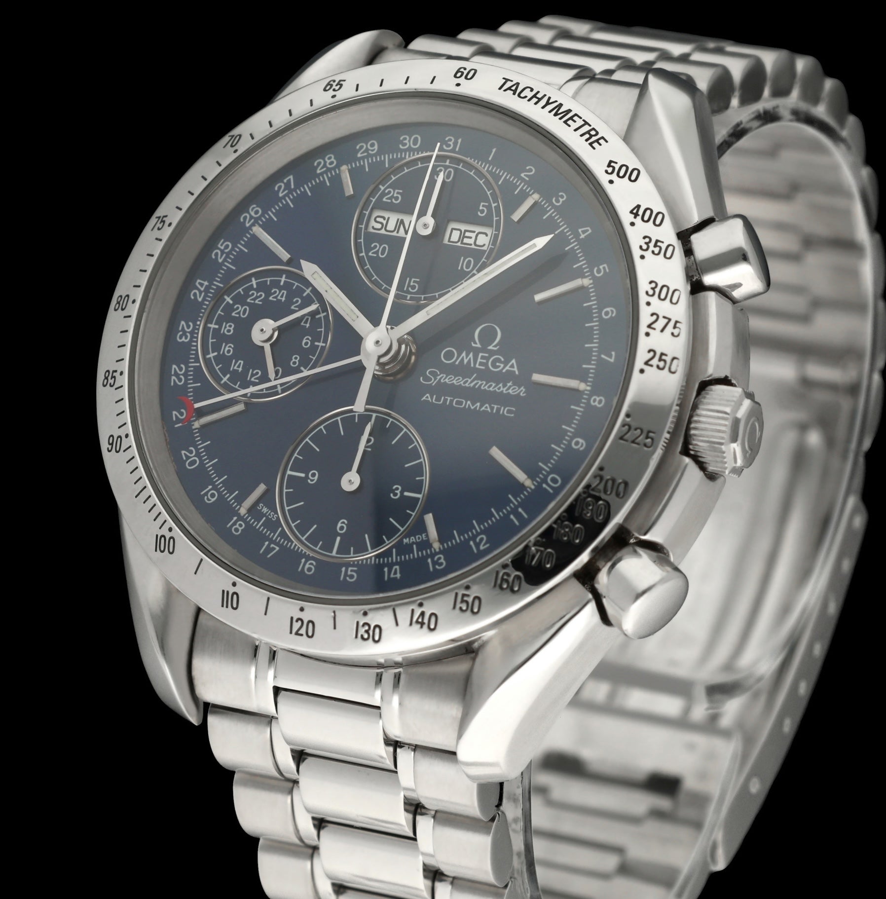 Omega Speedmaster Day Date 3521.80.00 - 1997 - Omega horloge - Omega kopen - Omega heren horloge - Trophies Watches