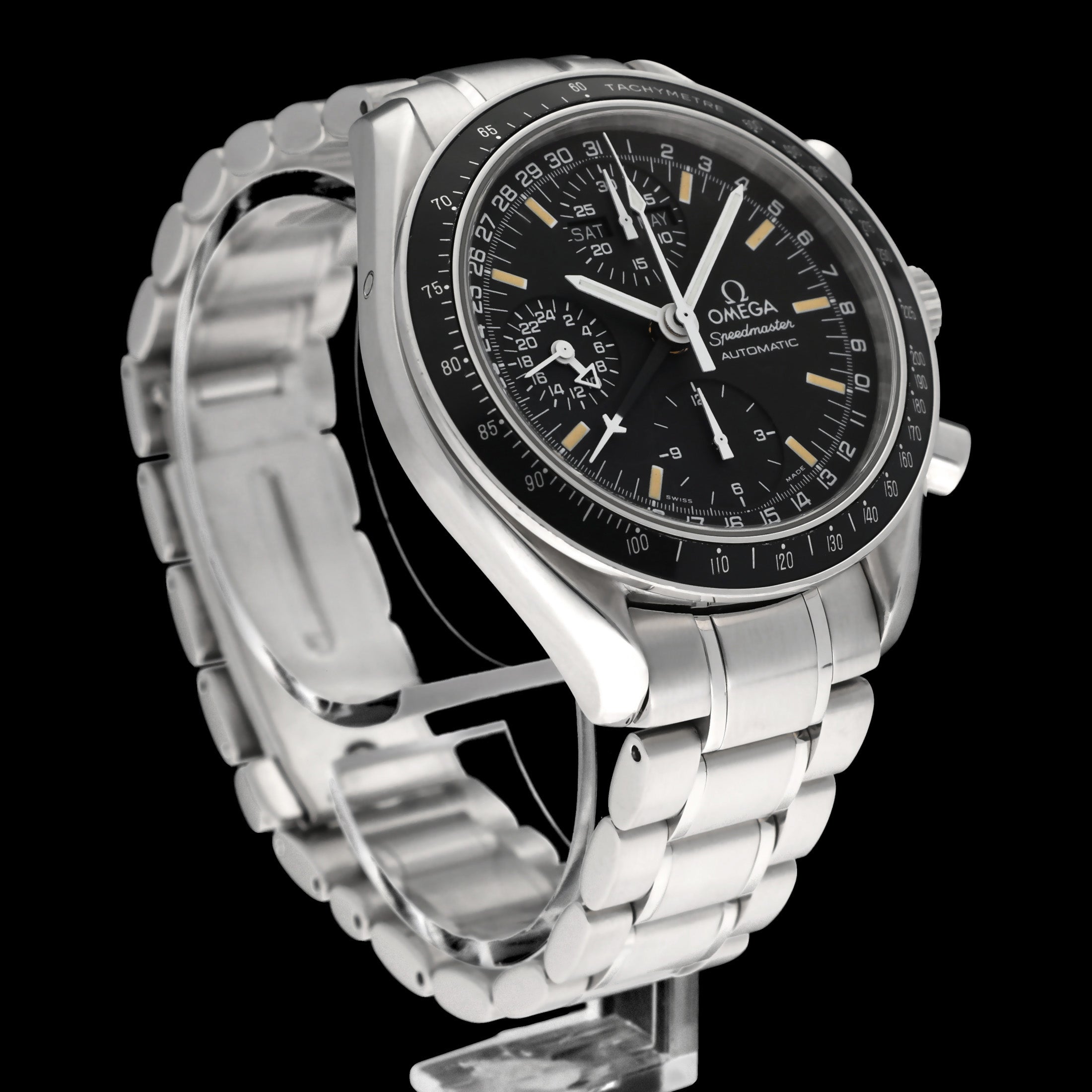 Omega Speedmaster Day Date 3520.50.00 - 1998 - Omega horloge - Omega kopen - Omega heren horloge - Trophies Watches