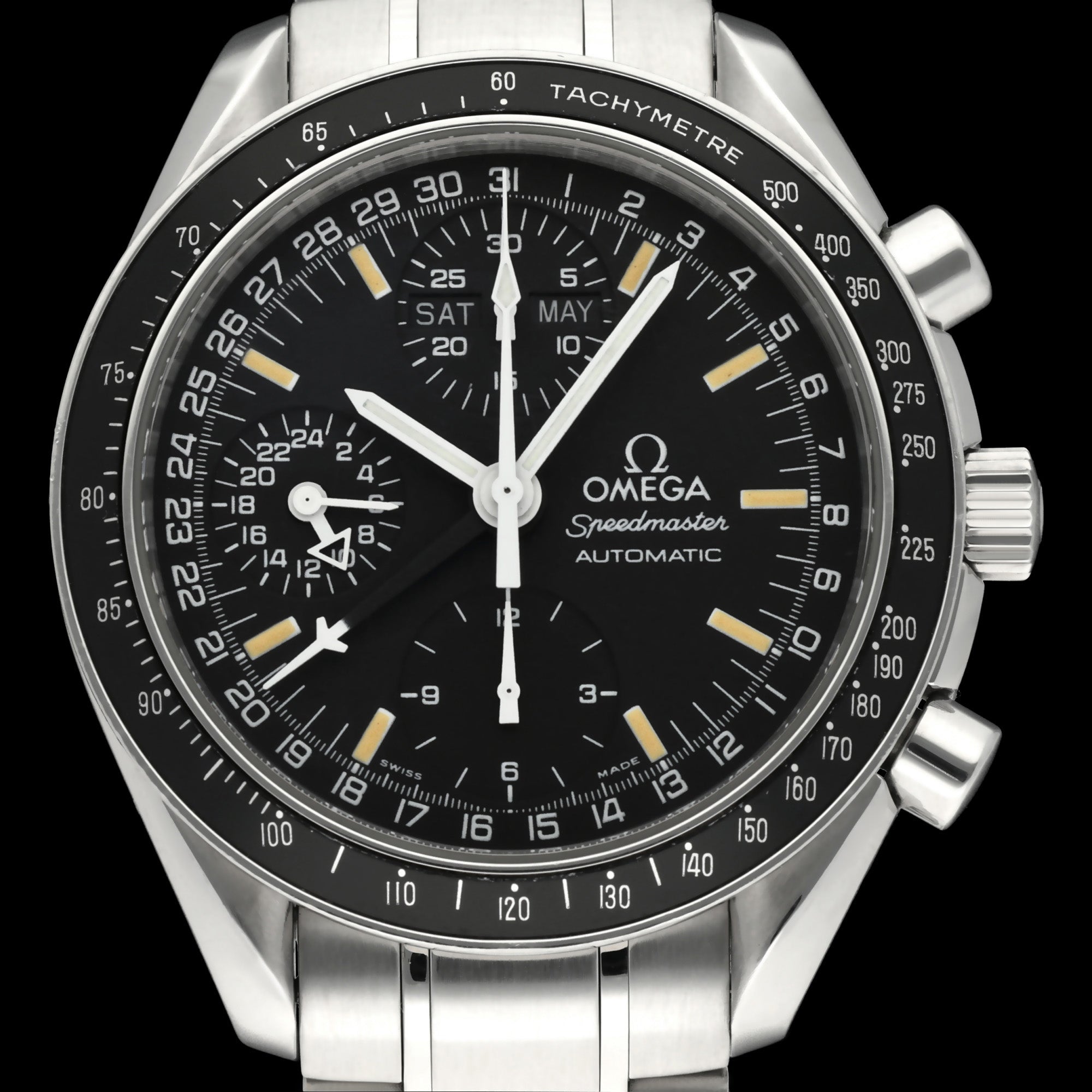 Omega Speedmaster Day Date 3520.50.00 - 1998 - Omega horloge - Omega kopen - Omega heren horloge - Trophies Watches