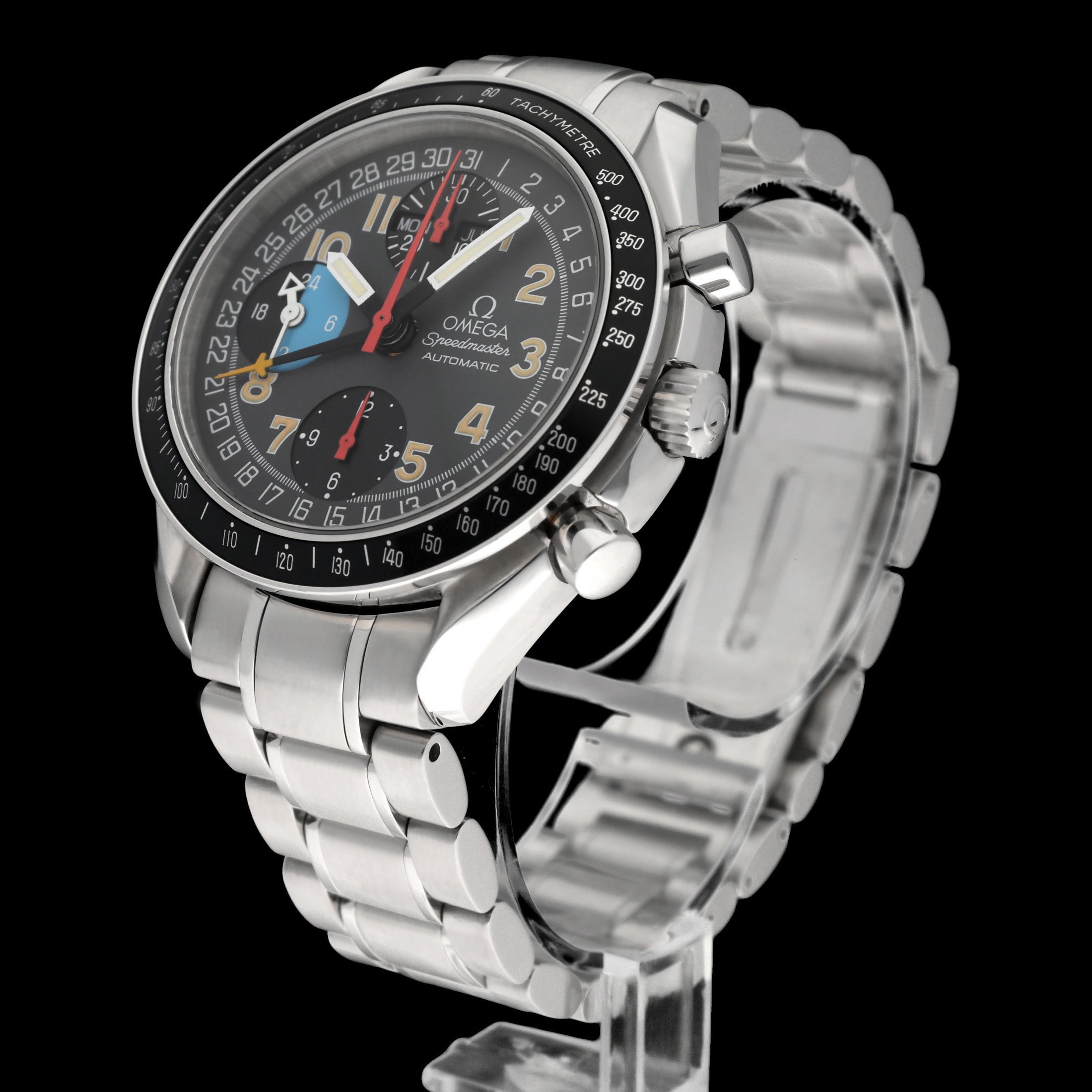 Omega Speedmaster Day Date 3520.53.00 - 1998 - Omega horloge - Omega kopen - Omega heren horloge - Trophies Watches