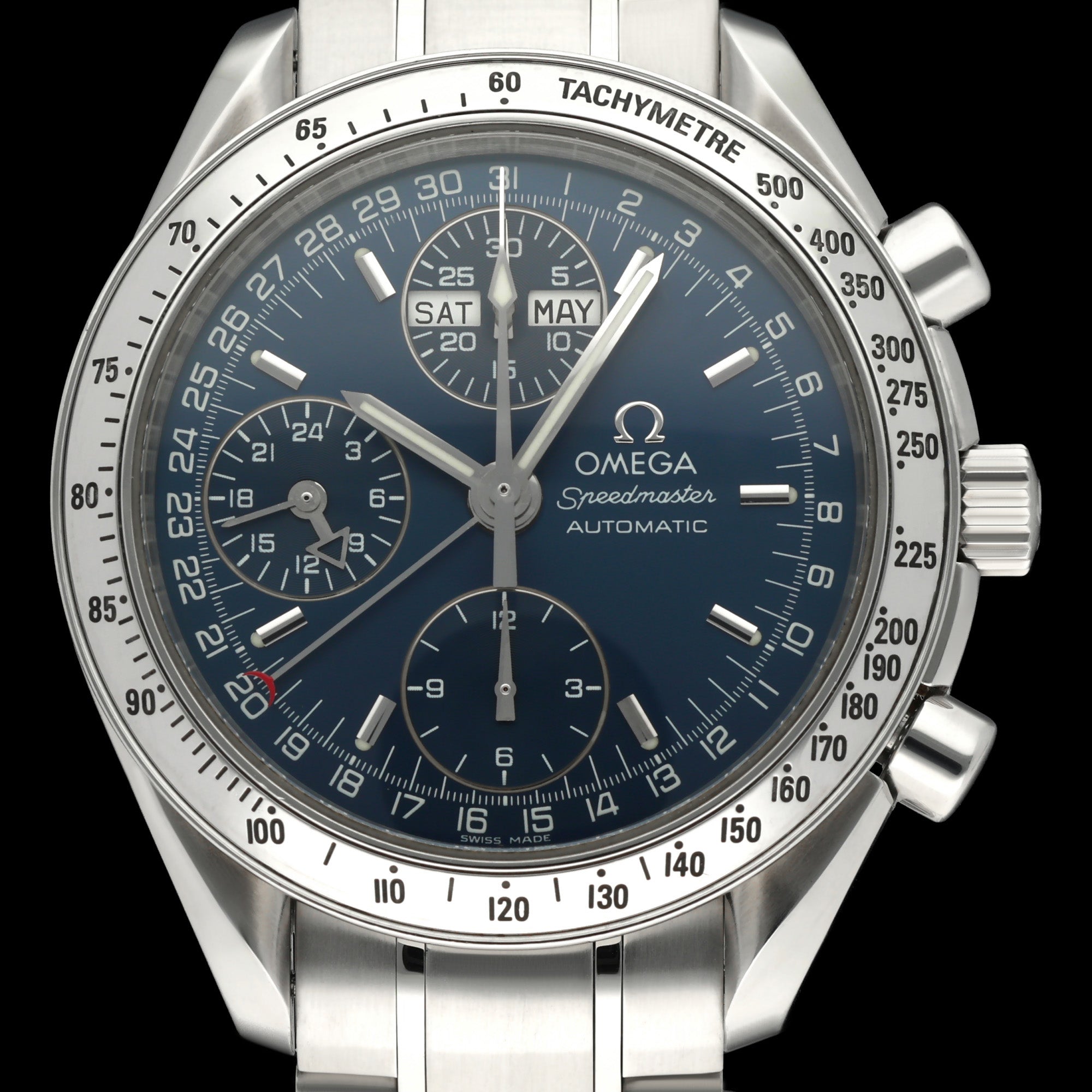 Omega Speedmaster Day Date 3523.80.00 - 2000 - Omega horloge - Omega kopen - Omega heren horloge - Trophies Watches
