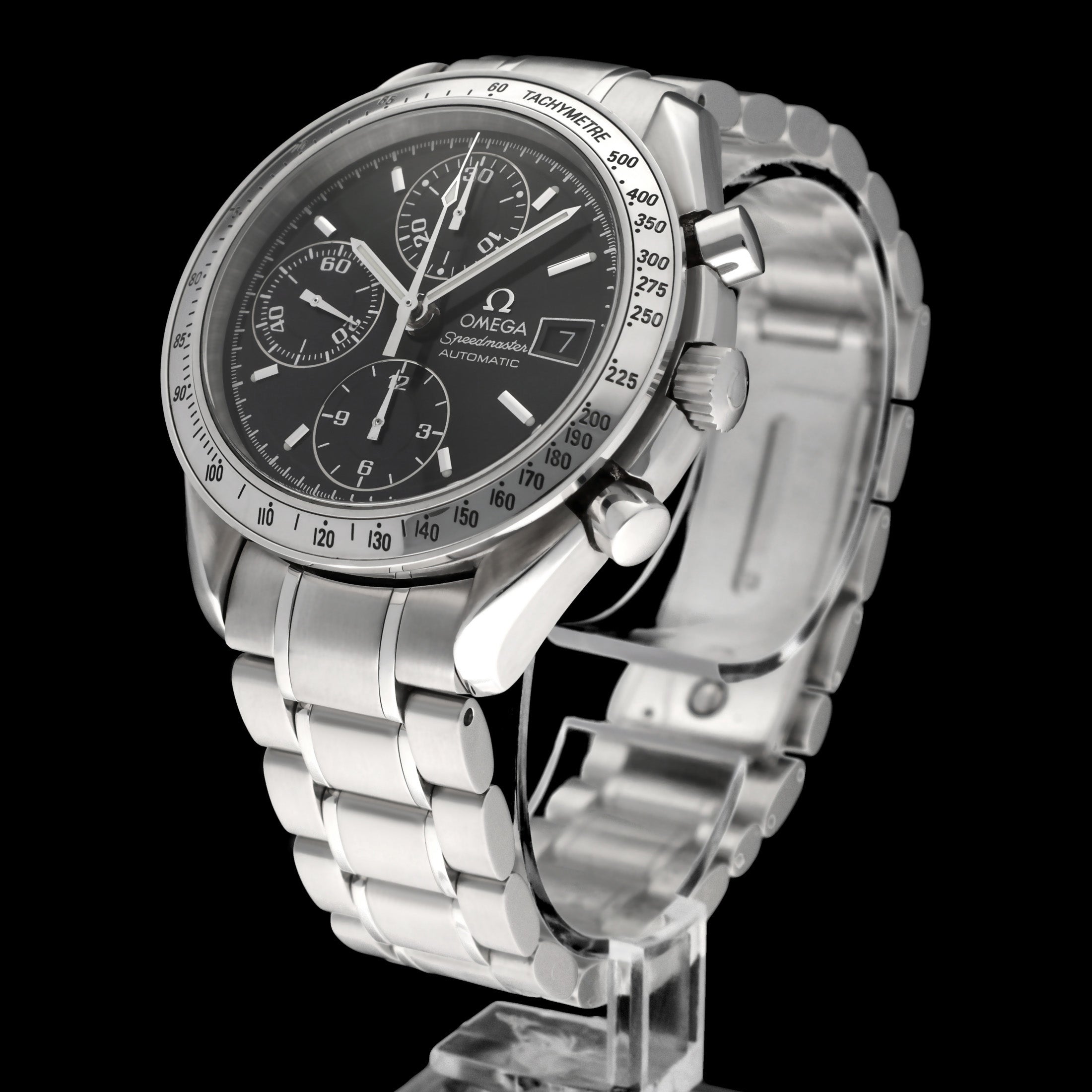 Omega Speedmaster 3513.50.00 - 2002 - Omega horloge - Omega kopen - Omega heren horloge - Trophies Watches