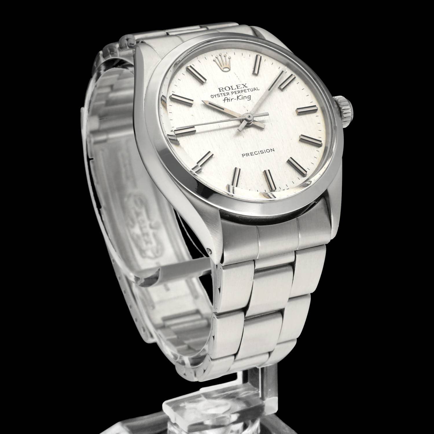 Rolex Air King Precision 5500 - 1973 - Rolex horloge - Rolex kopen - Rolex heren horloge - Trophies Watches