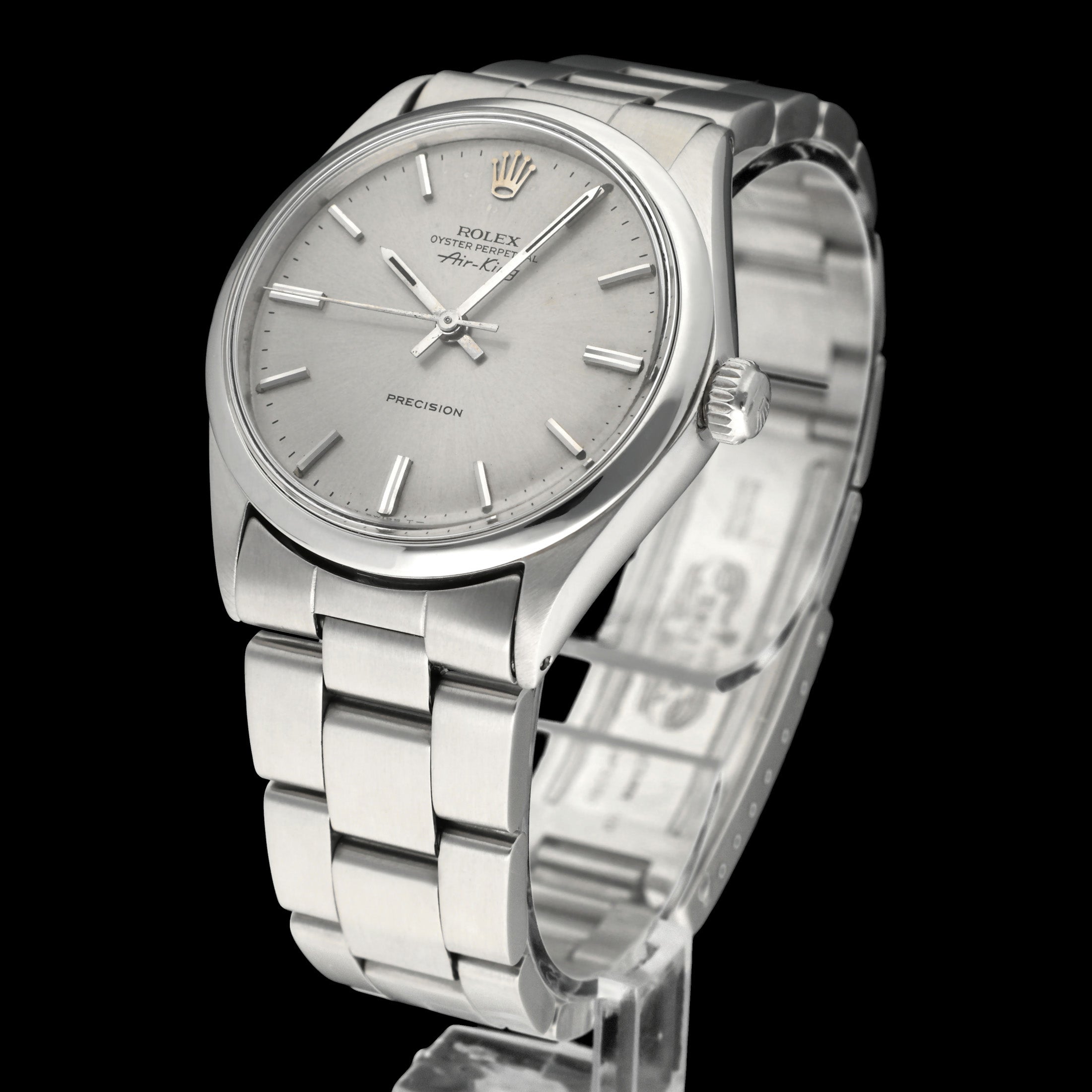 Rolex Air King Precision 5500 - 1970 - Rolex horloge - Rolex kopen - Rolex heren horloge - Trophies Watches