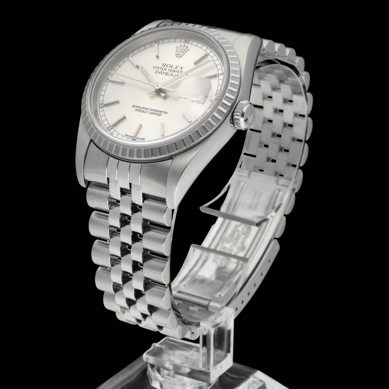 Rolex Datejust 16220 - 2004 - Rolex horloge - Rolex kopen - Rolex heren horloge - Trophies Watches